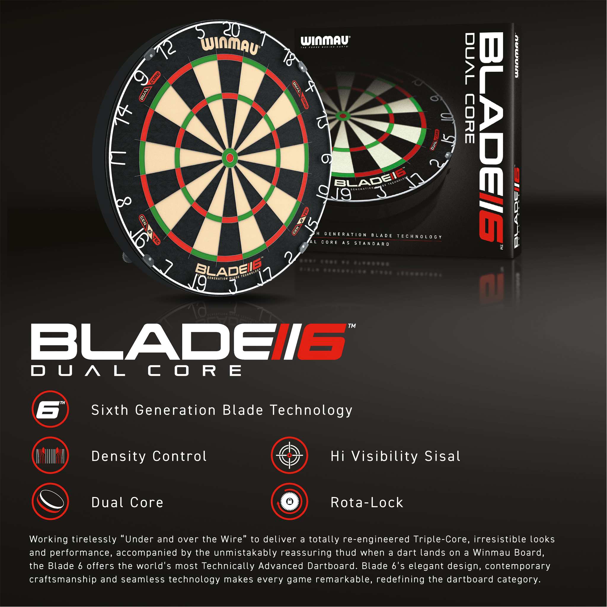 Blade 6 Dual Core - Dartboard