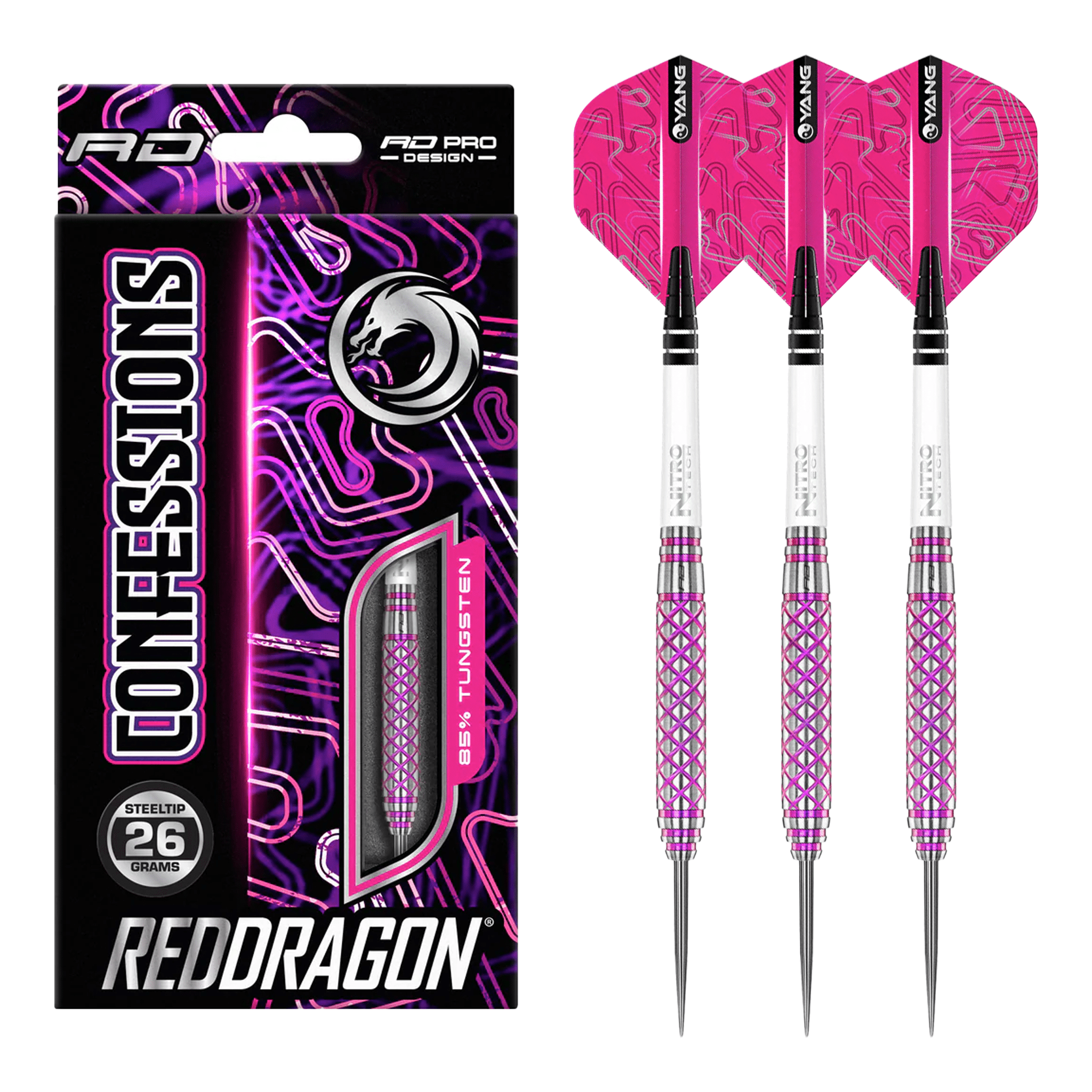 Confession - 85% Tungsten Steel Tip Darts