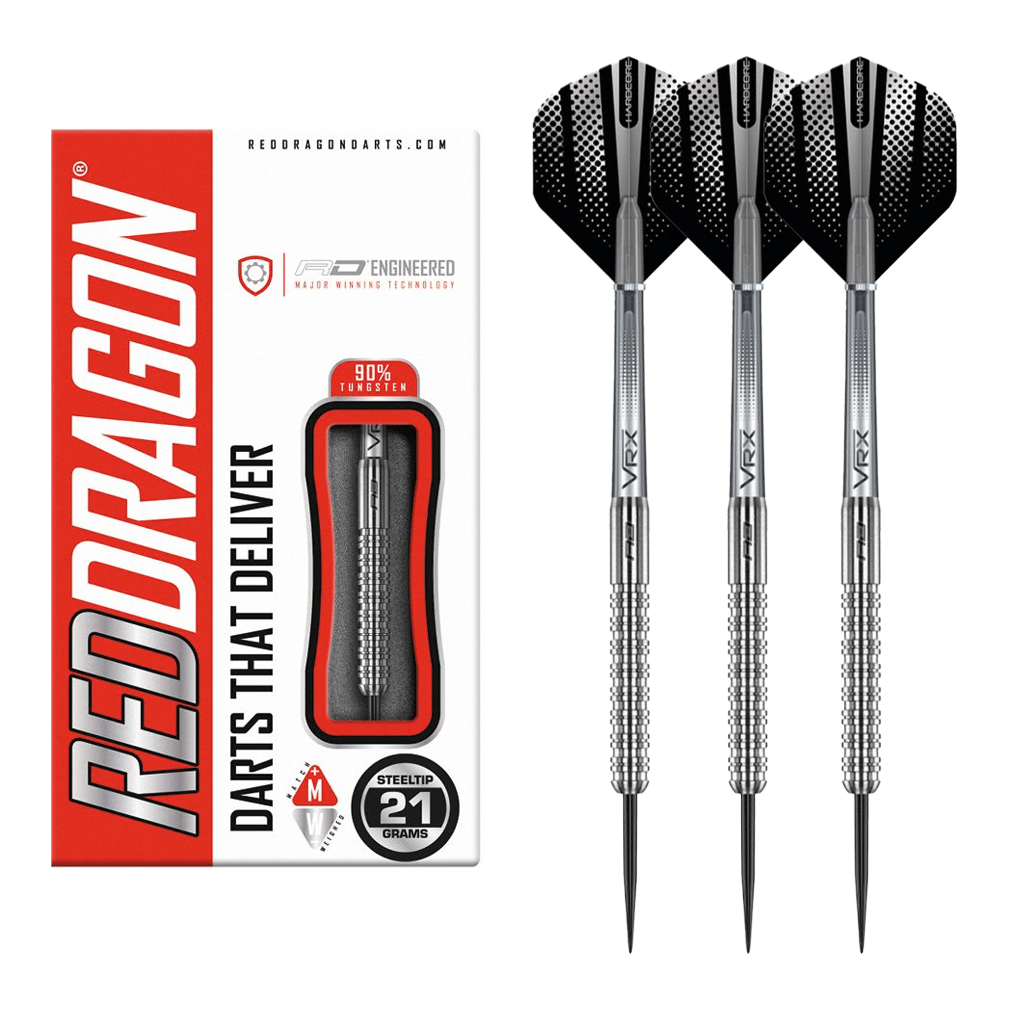 Rebel 1 - 90% Tungsten Steel Tip Darts