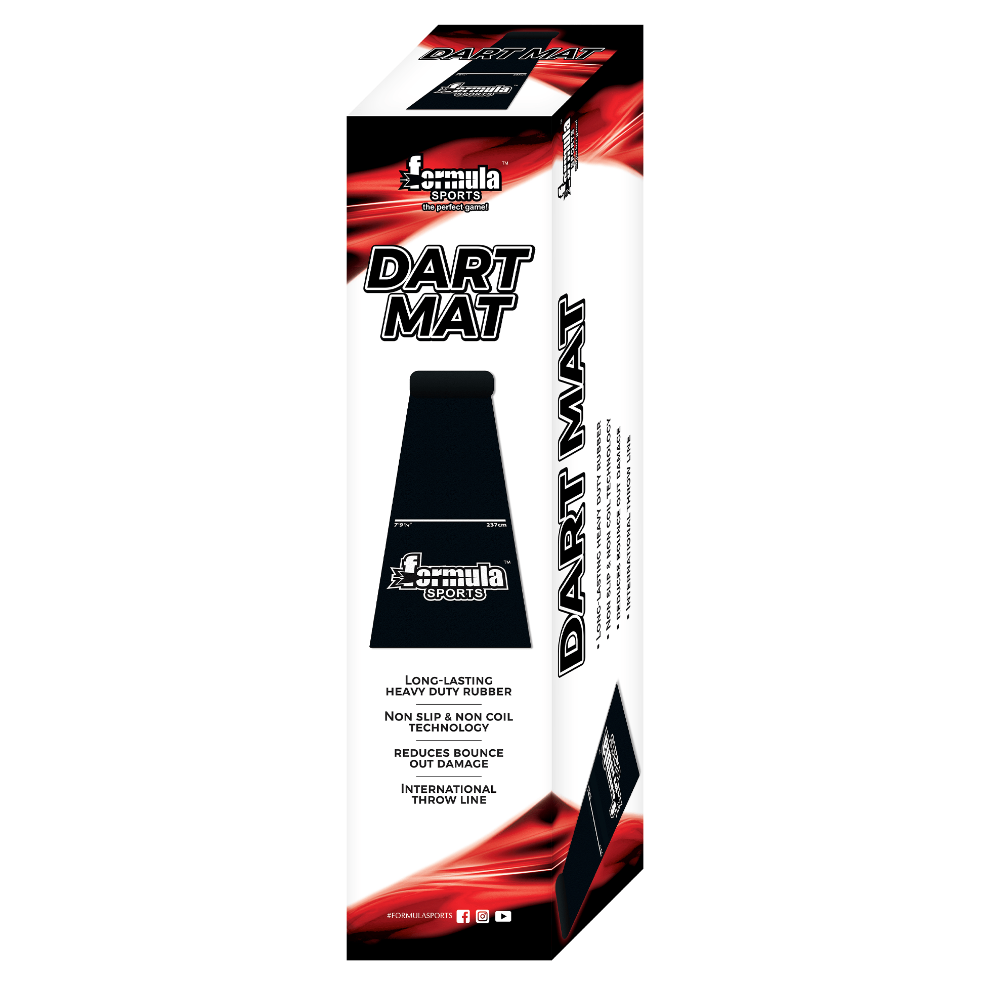 Heavy Duty Rubber Dart Mat
