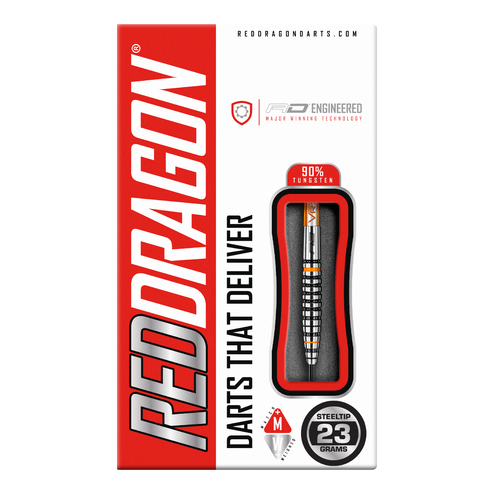 Amberjack 14 - 90% Tungsten Steel Tip Darts