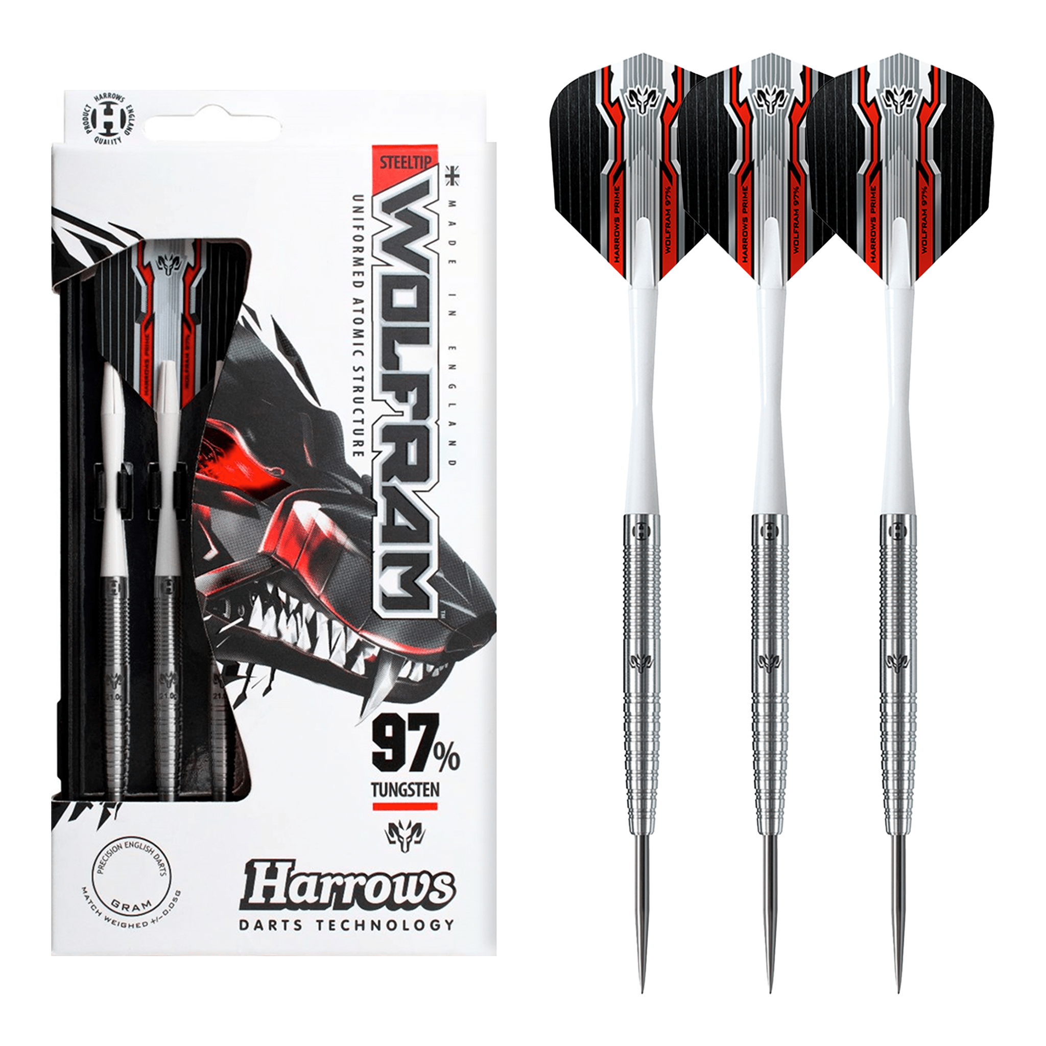 Wolfram - 97% Tungsten Steel Tip Darts
