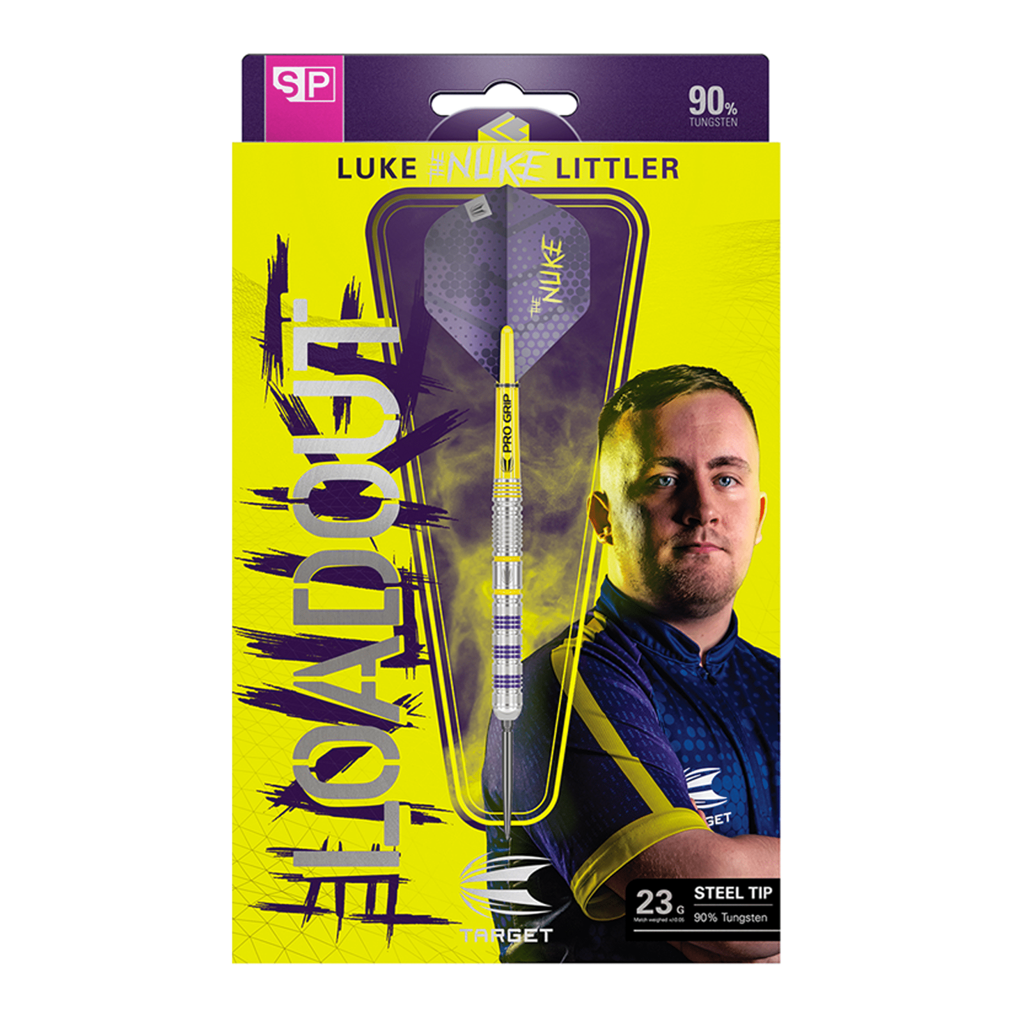 Luke Littler Loadout Swiss Point - 90% Tungsten Steel Tip Darts