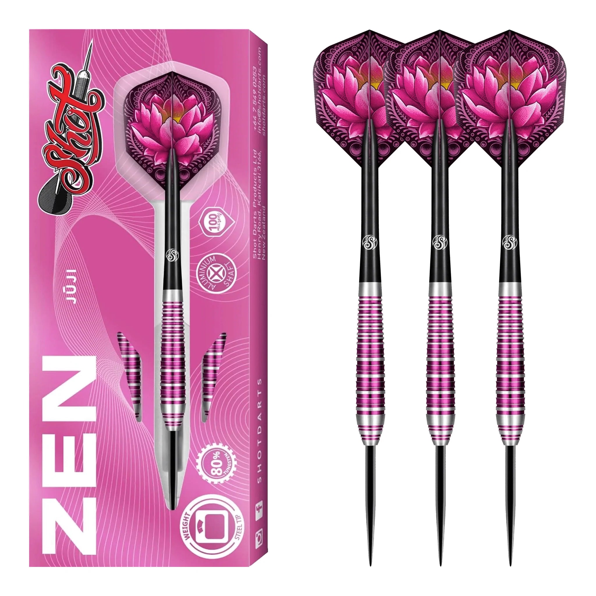 Zen Juji - 80% Tungsten Steel Tip Darts