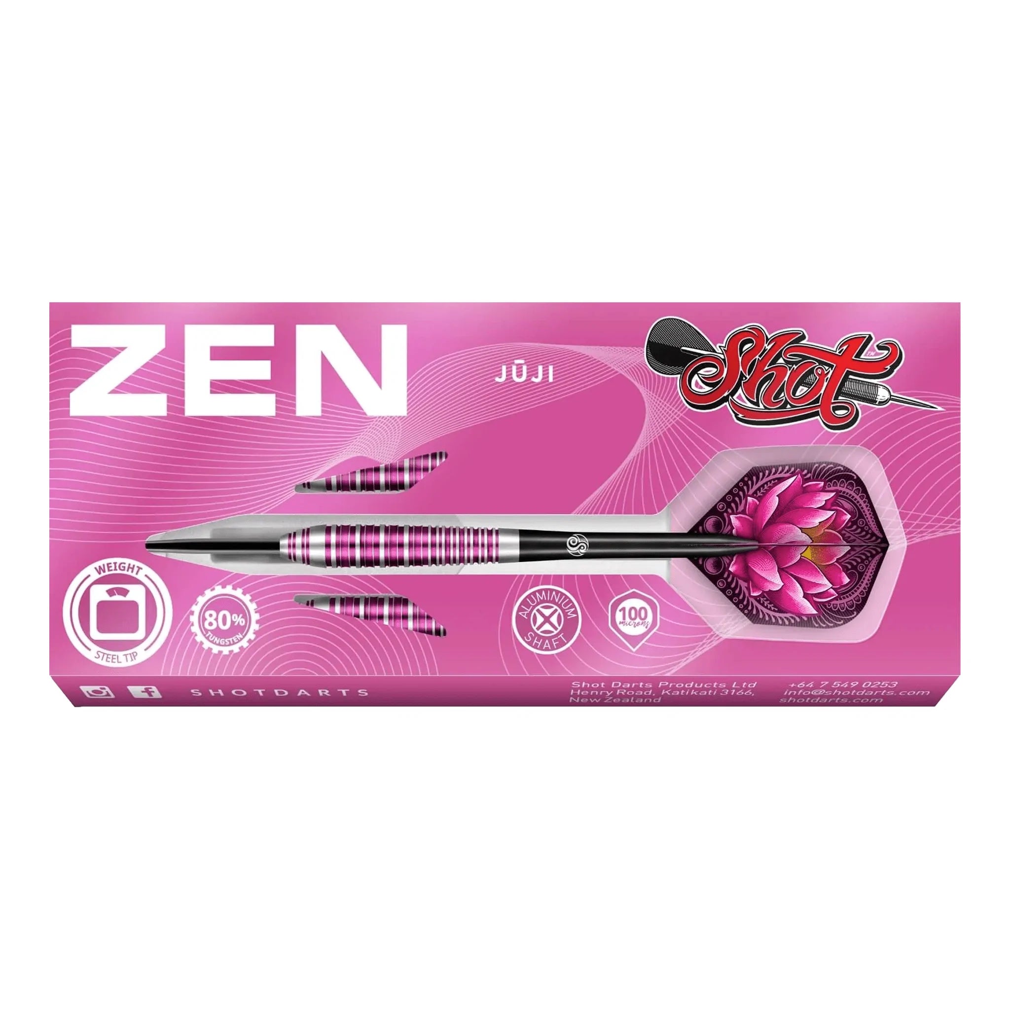 Zen Juji - 80% Tungsten Steel Tip Darts