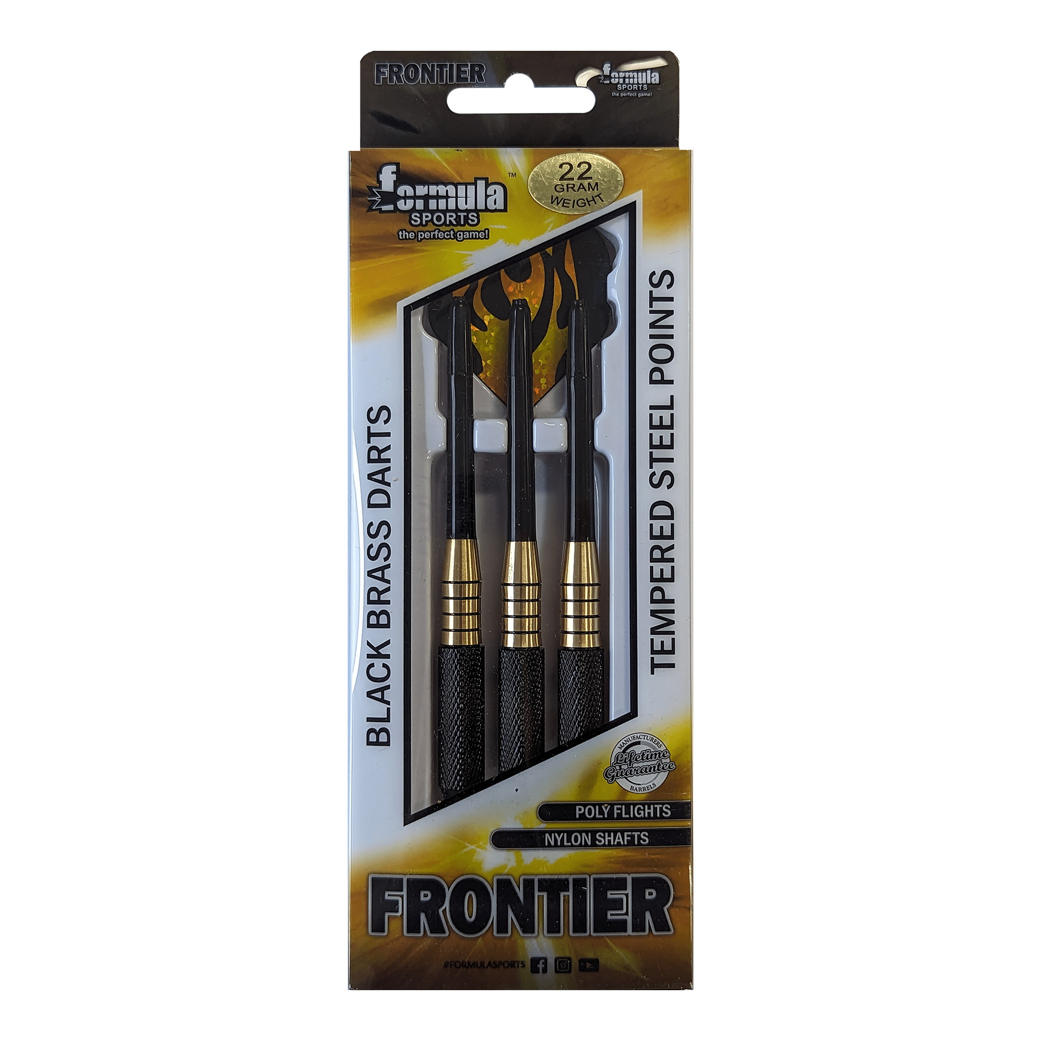 Frontier - Brass Barrel Steel Tip Darts