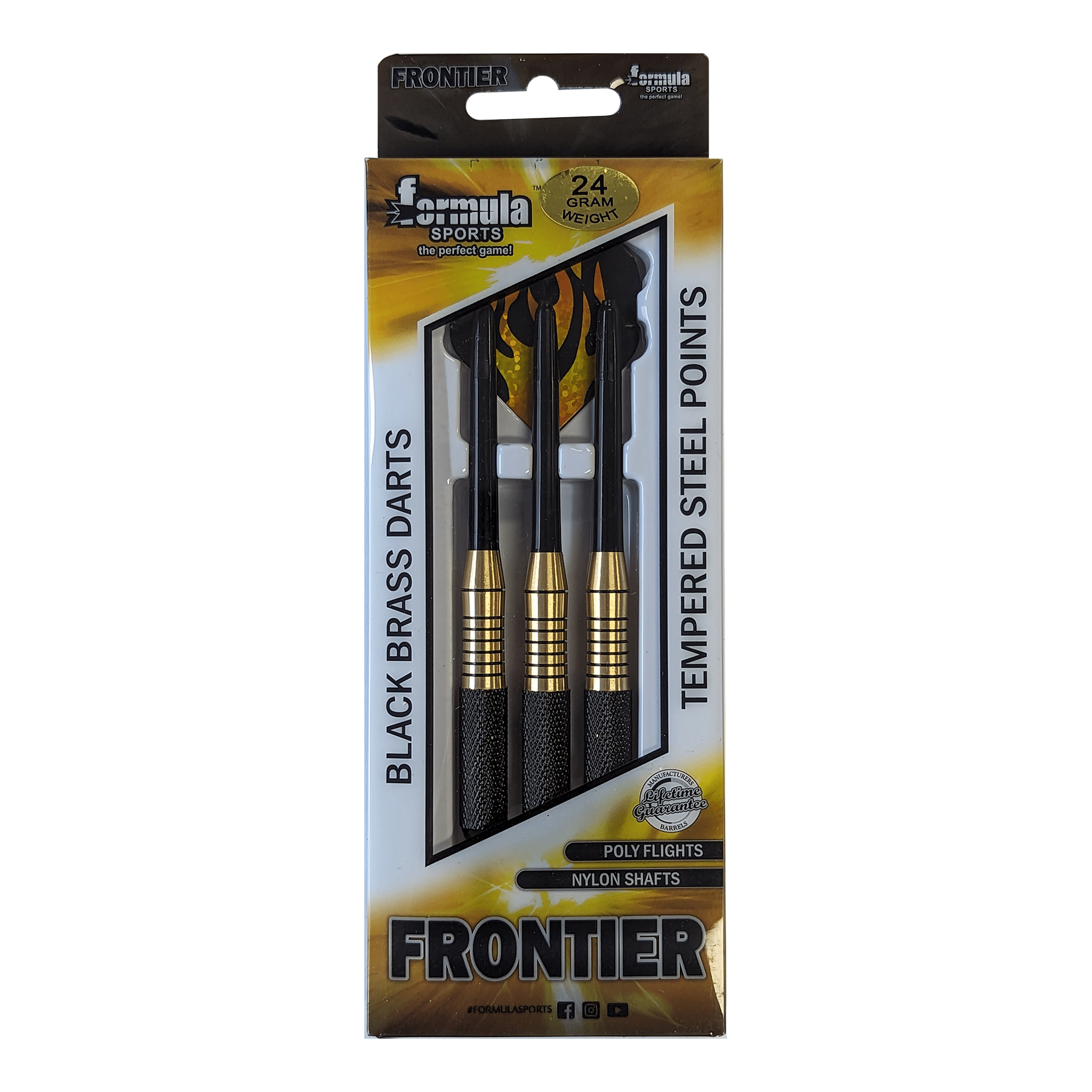 Frontier - Brass Barrel Steel Tip Darts
