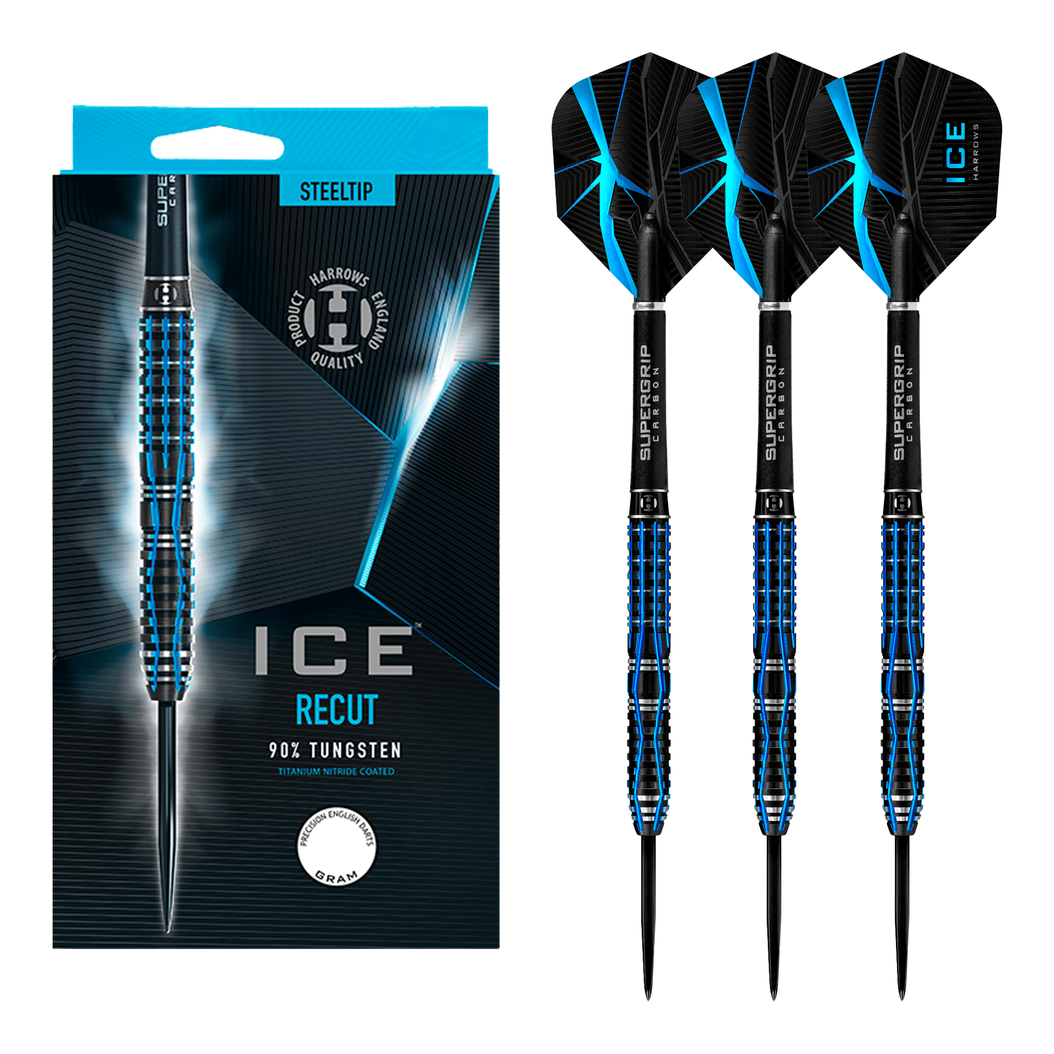 ICE Recut - 90% Tungsten Steel Tip Darts