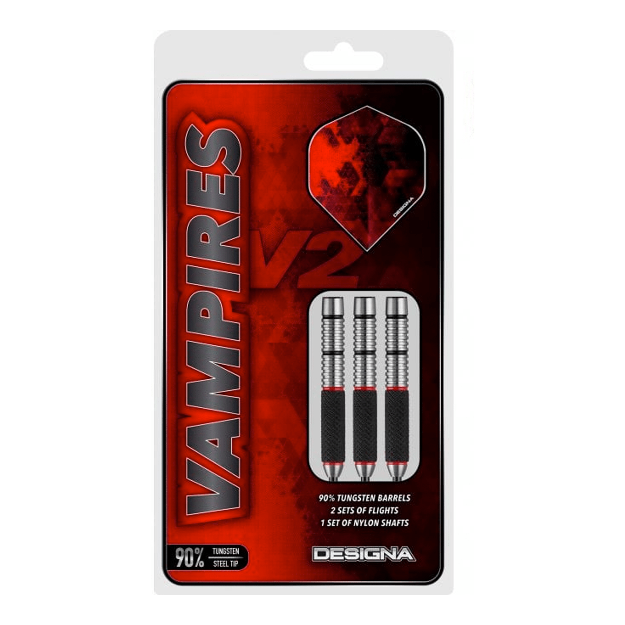 Vampires V2 M3 - 90% Tungsten Steel Tip Darts