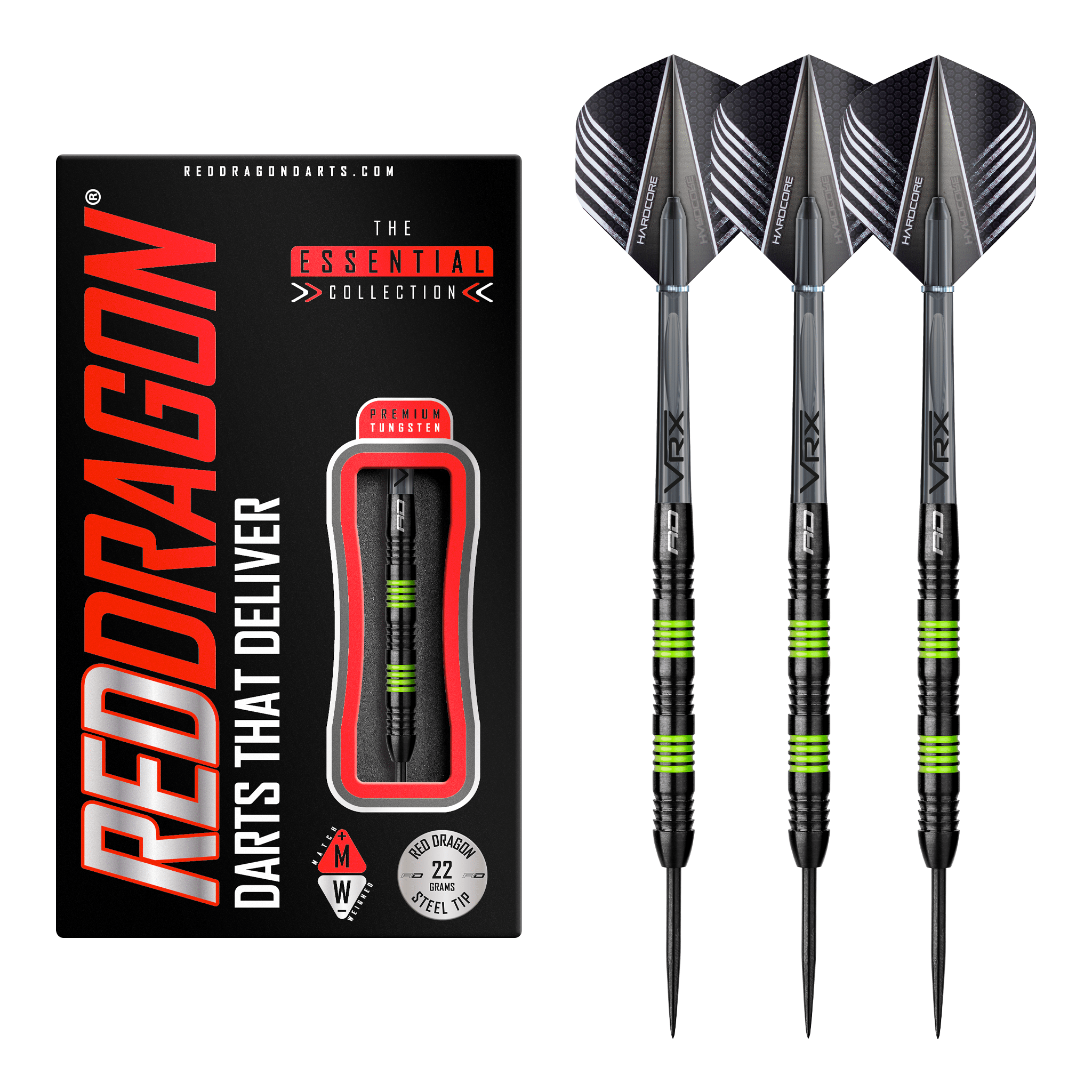 Freestyle 2 - 90% Tungsten Steel Tip Darts