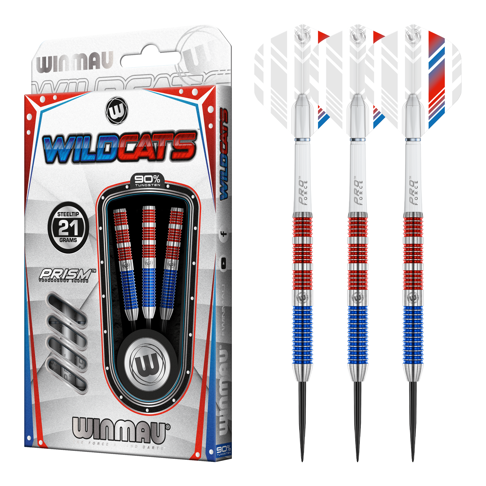 Wildcats - 90% Tungsten Steel Tip Darts