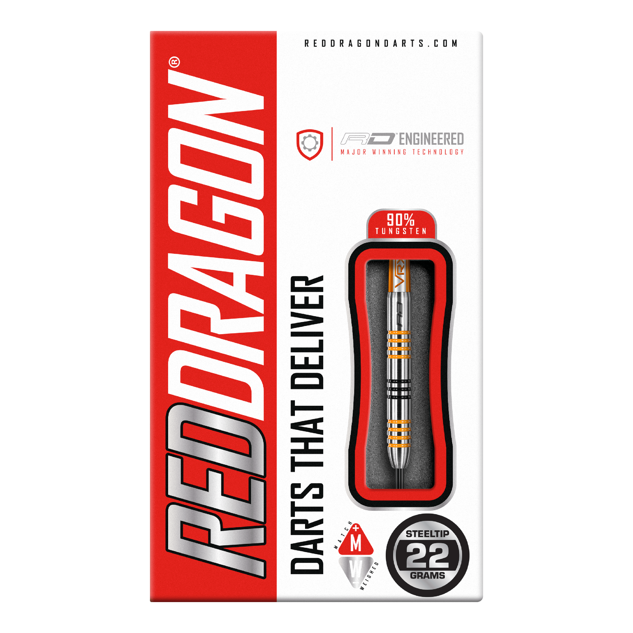 Amberjack 3 - 90% Tungsten Steel Tip Darts