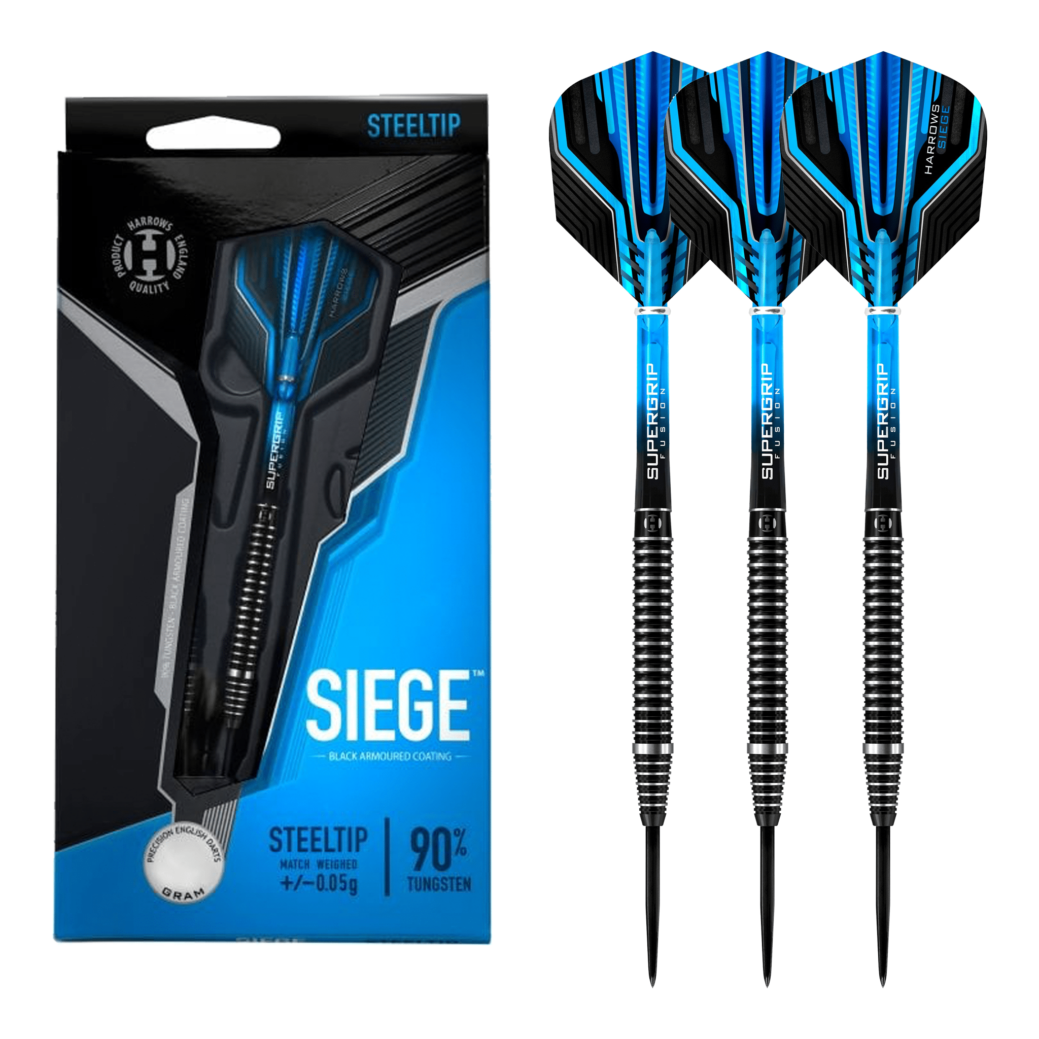 Siege - 90% Tungsten Steel Tip Darts