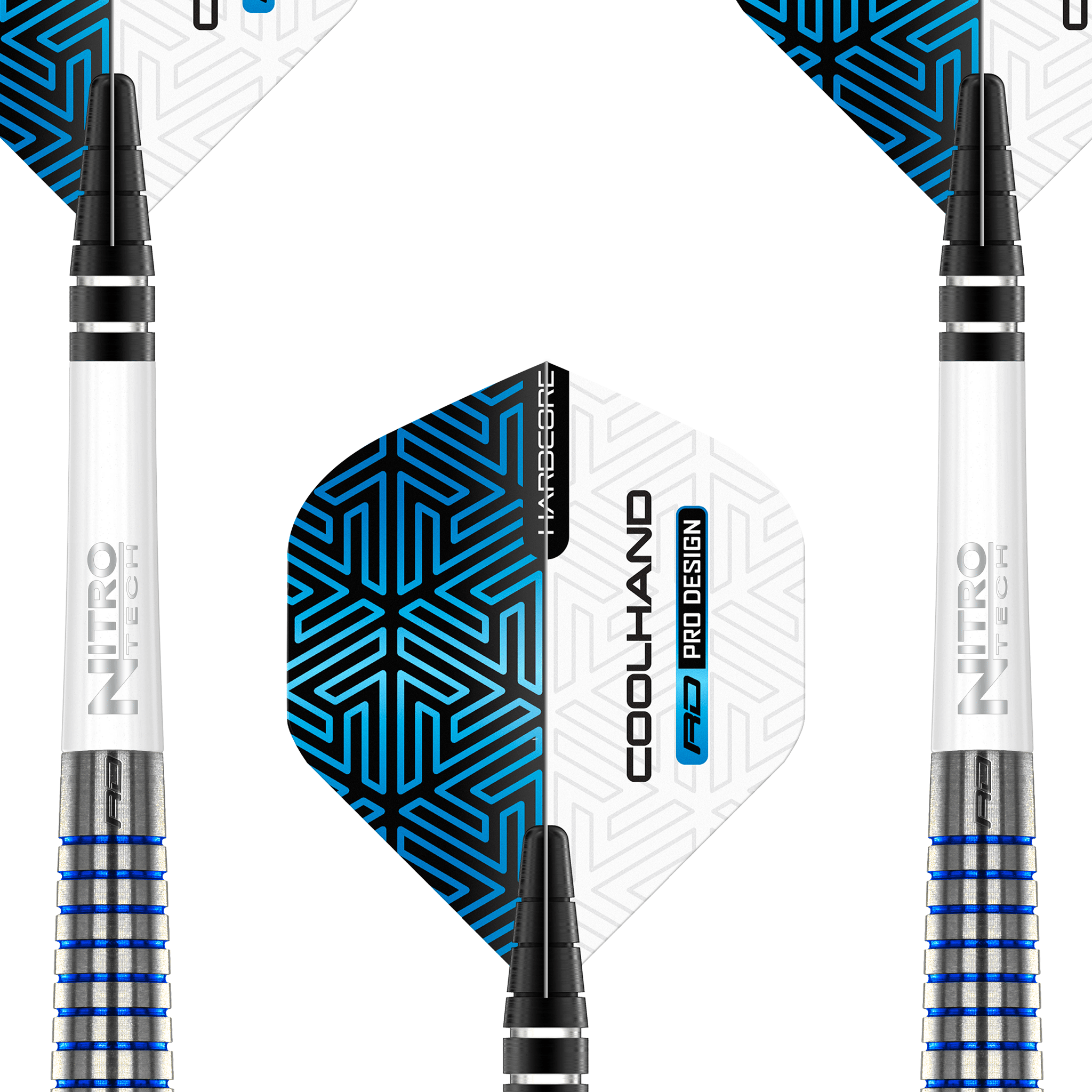 Luke Humphries TX3 Cool Blue - 90% Tungsten Steel Tip Darts