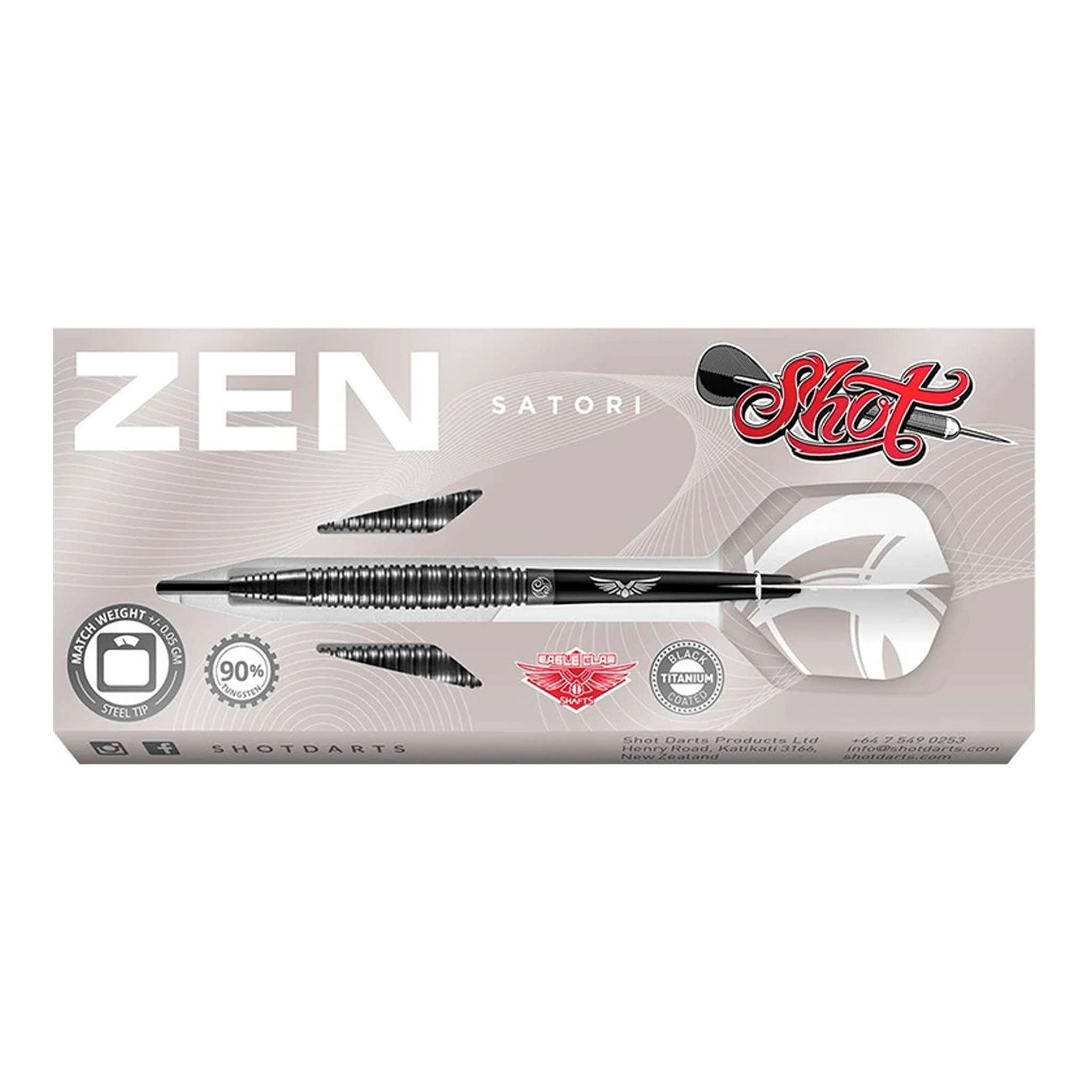 Zen Satori - 90% Tungsten Steel Tip Darts