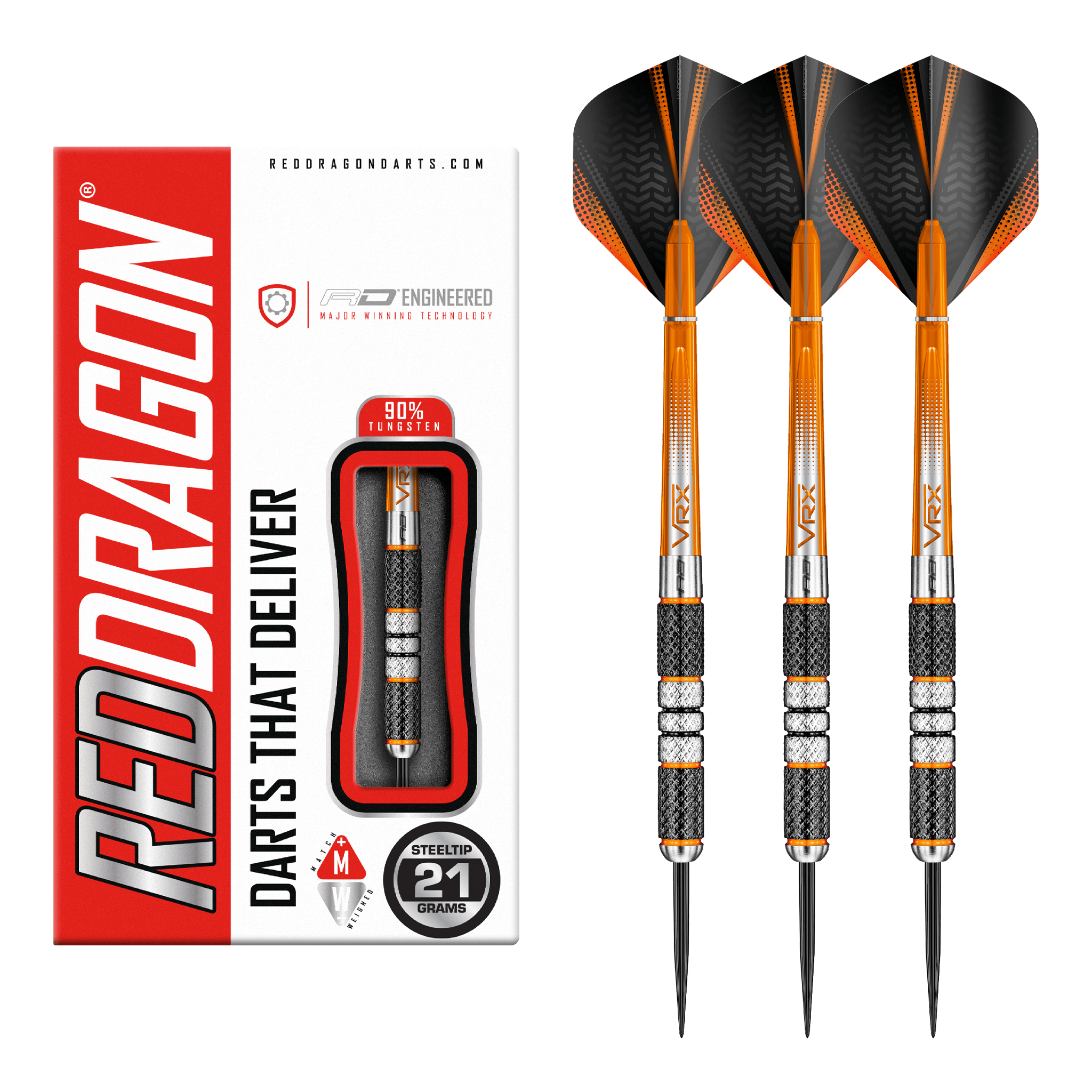 Amberjack 2 - 90% Tungsten Steel Tip Darts