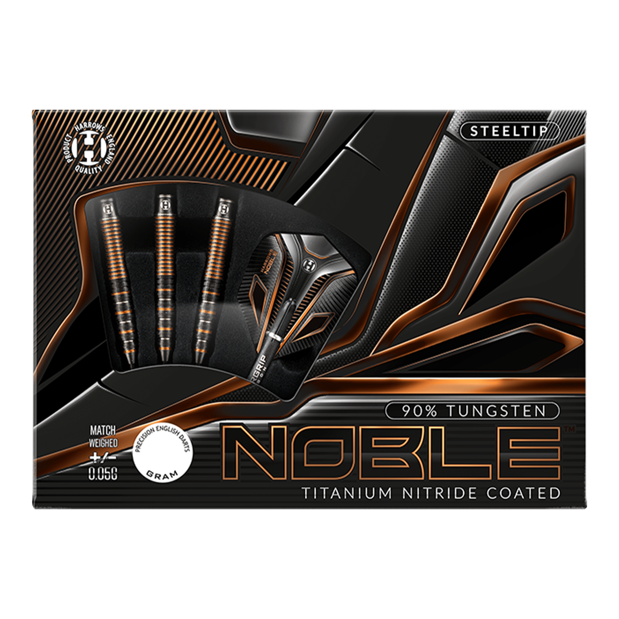 Noble 90% Tungsten Steel Tip Darts
