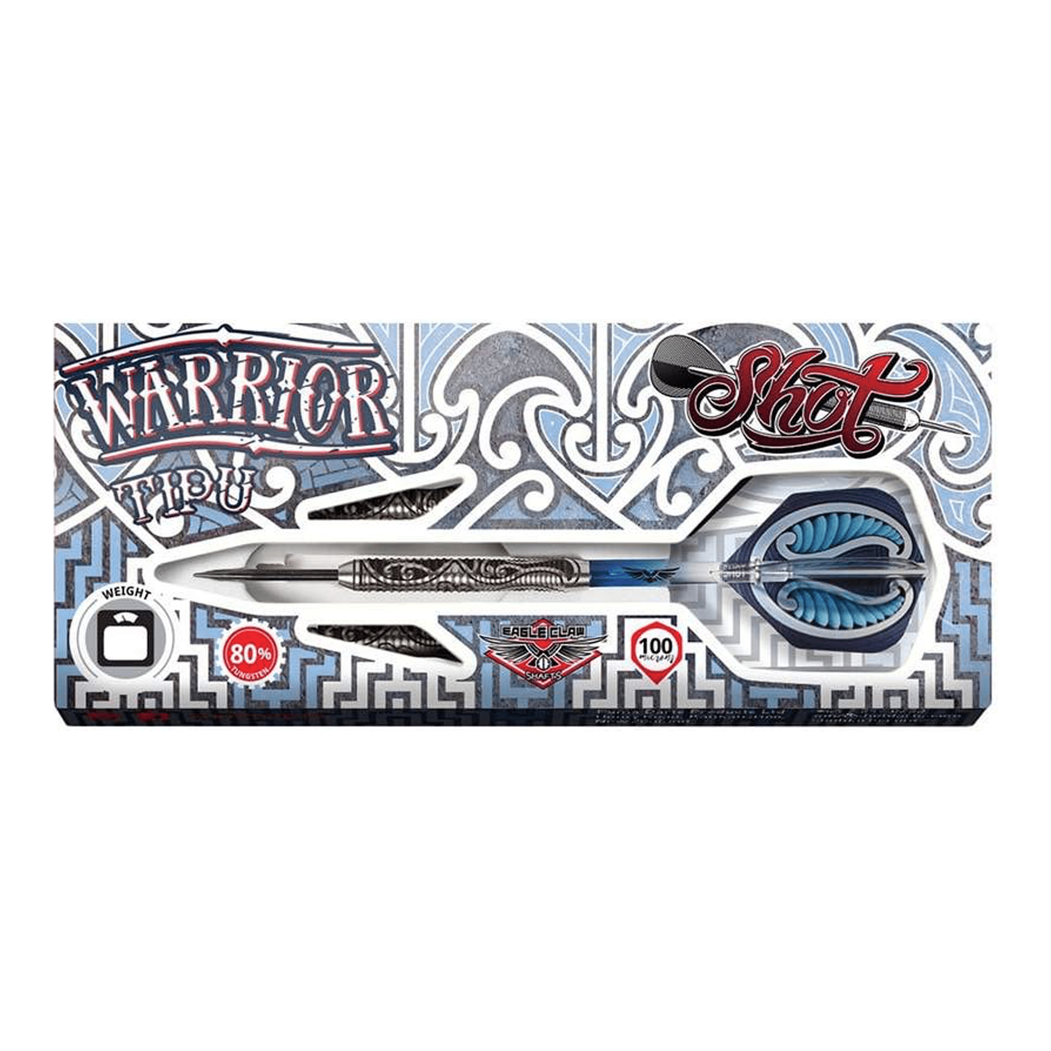 Warrior Tipu - 80% Tungsten Steel Tip Darts
