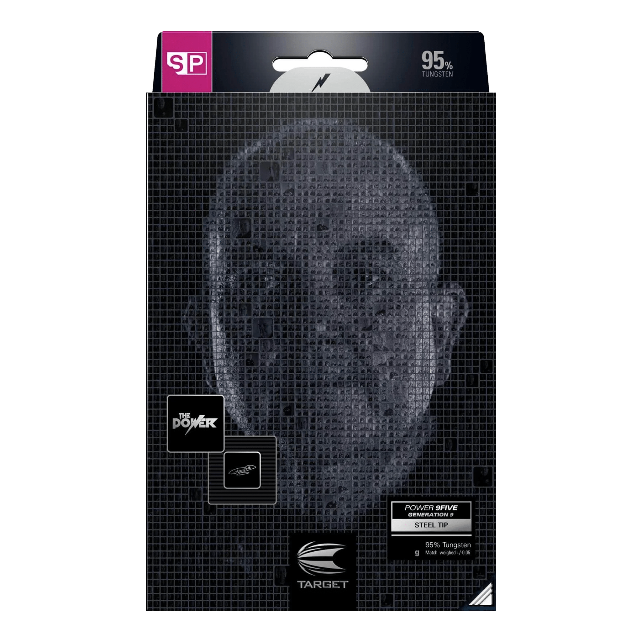 Phil Taylor Power 9Five Gen 9 Swiss Point - 95% Tungsten Steel Tip Darts
