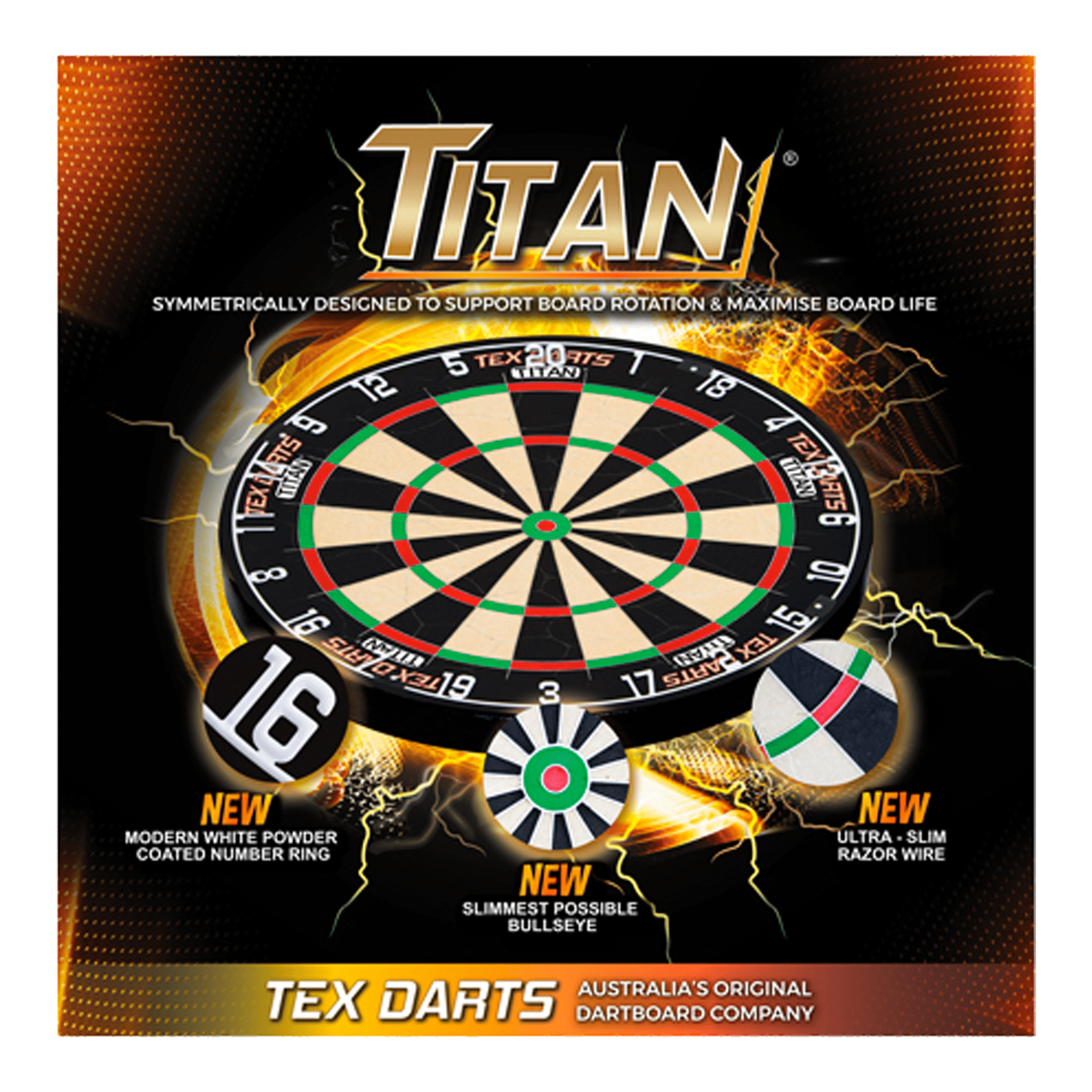 Tex Titan - Dartboard