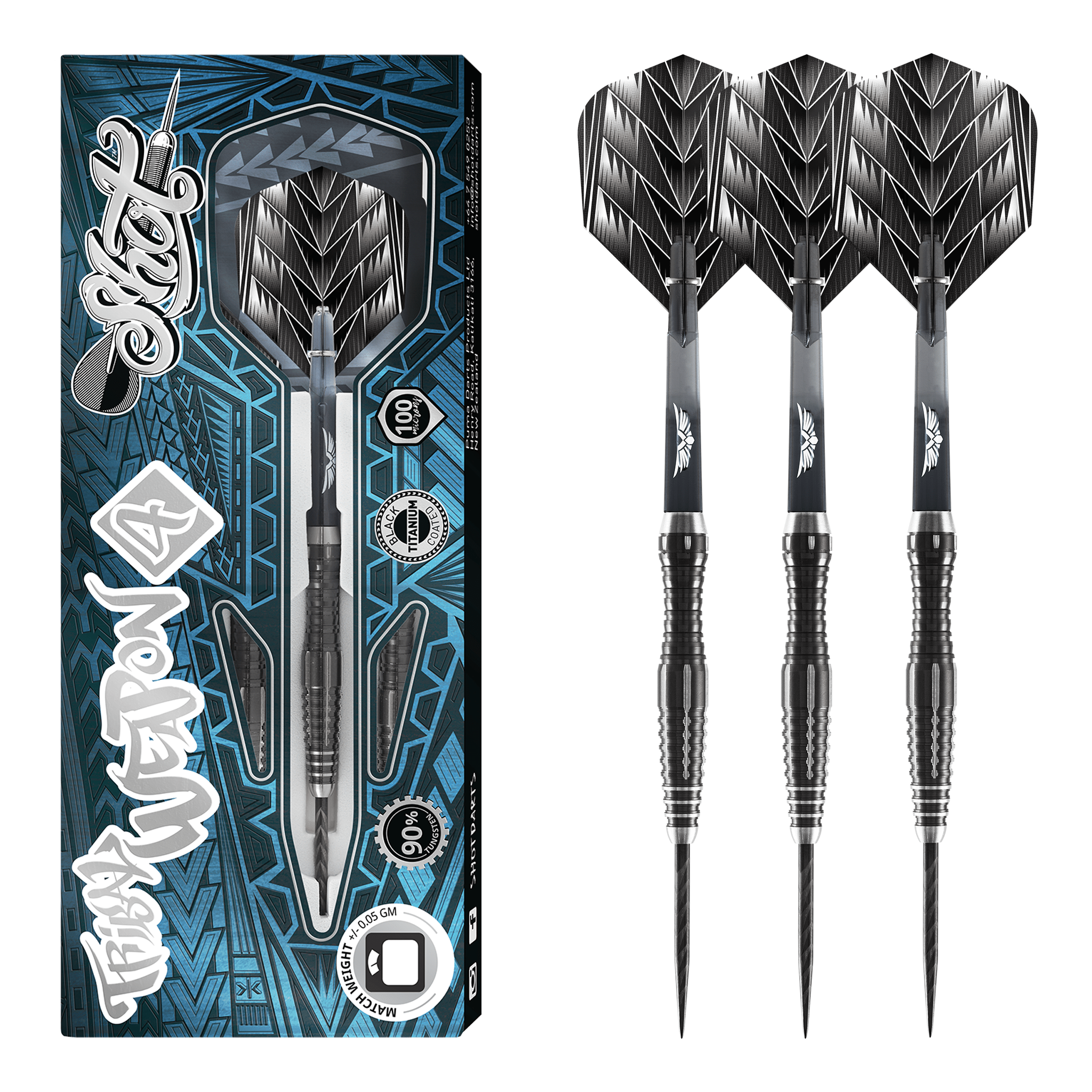 Tribal Weapon 4 Series - 90% Tungsten Steel Tip Darts