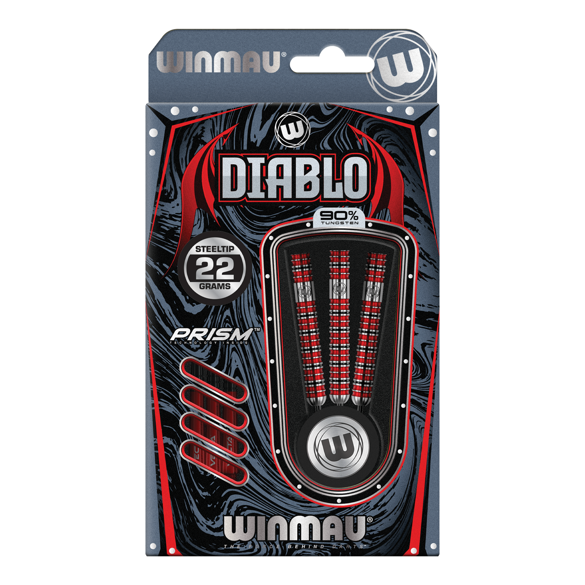 Diablo Parallel Barrel - 90% Tungsten Steel Tip Darts