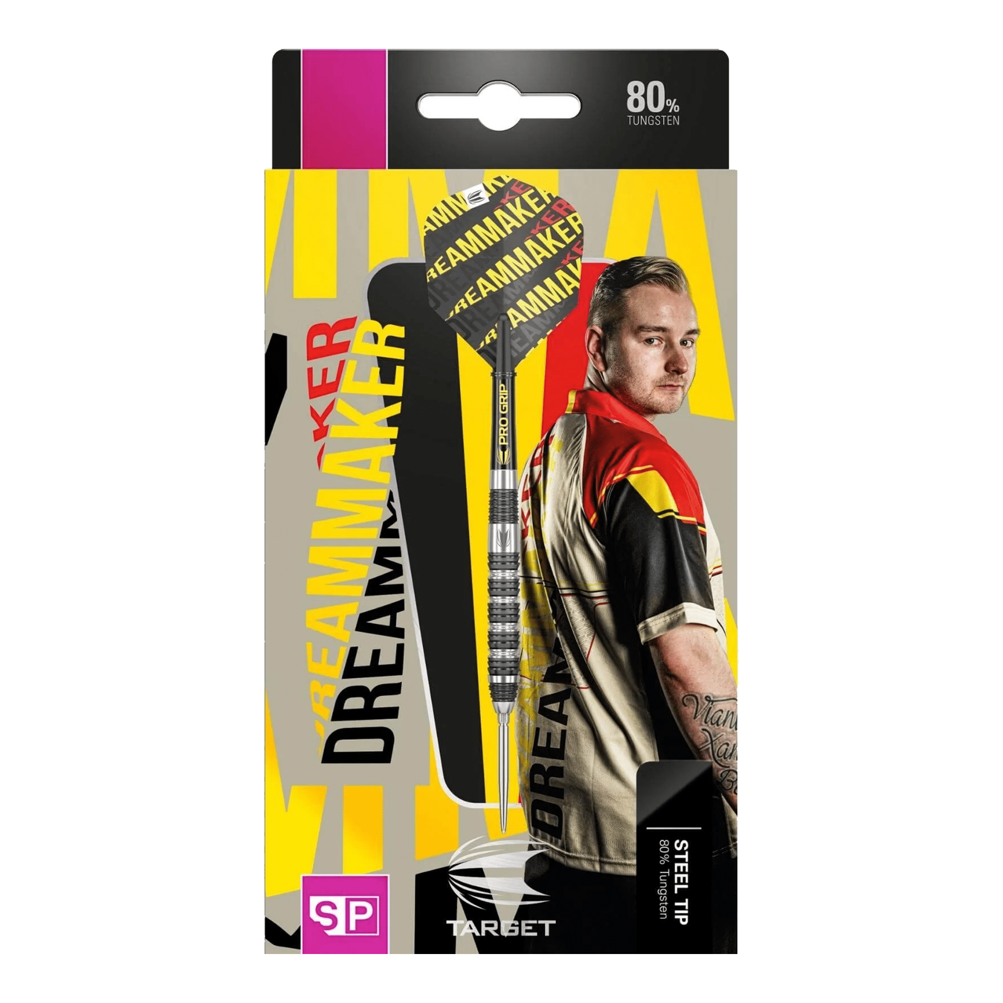 Dimitri Van Den Bergh - 80% Tungsten Steel Tip Darts