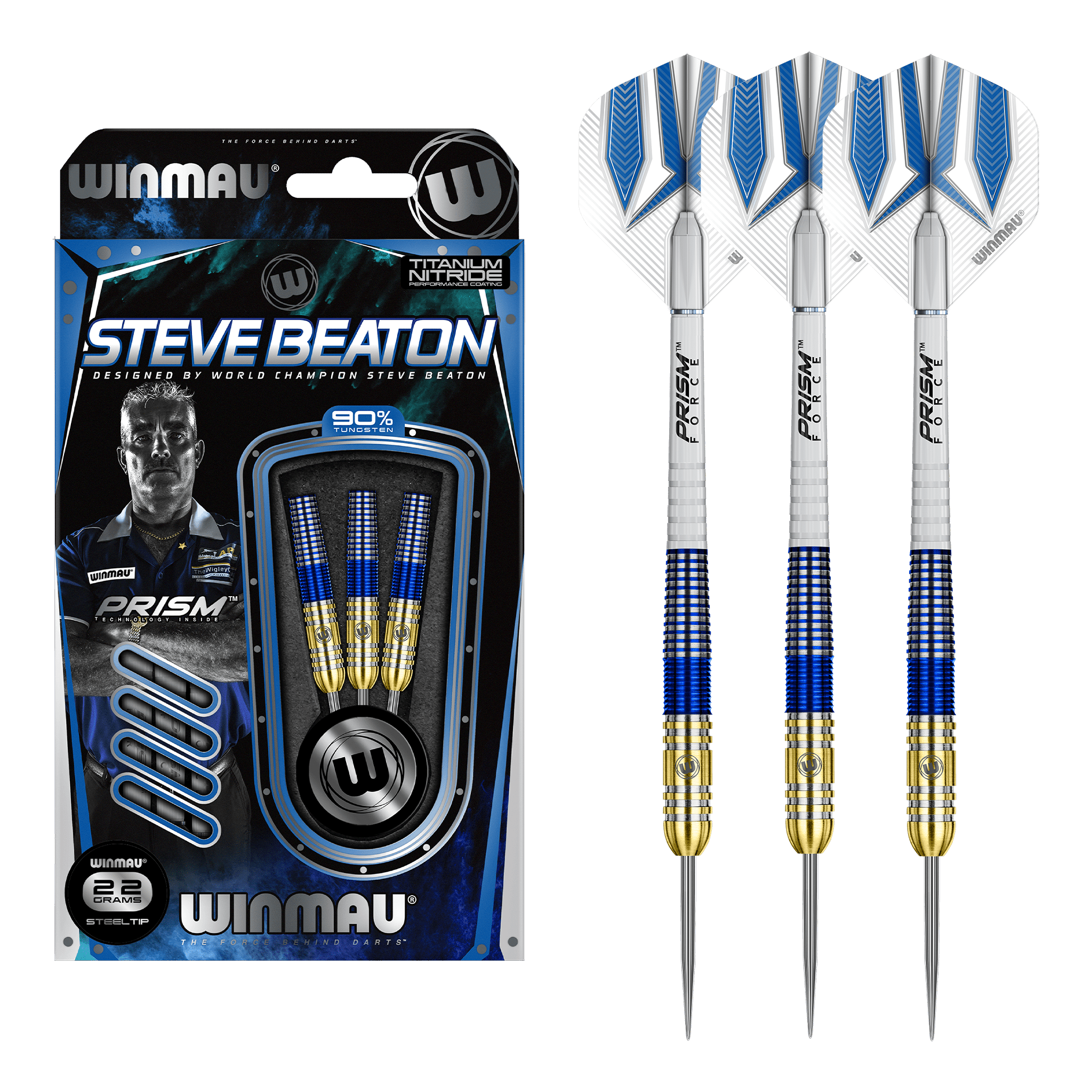 Steve Beaton - 90% Tungsten Steel Tip Darts