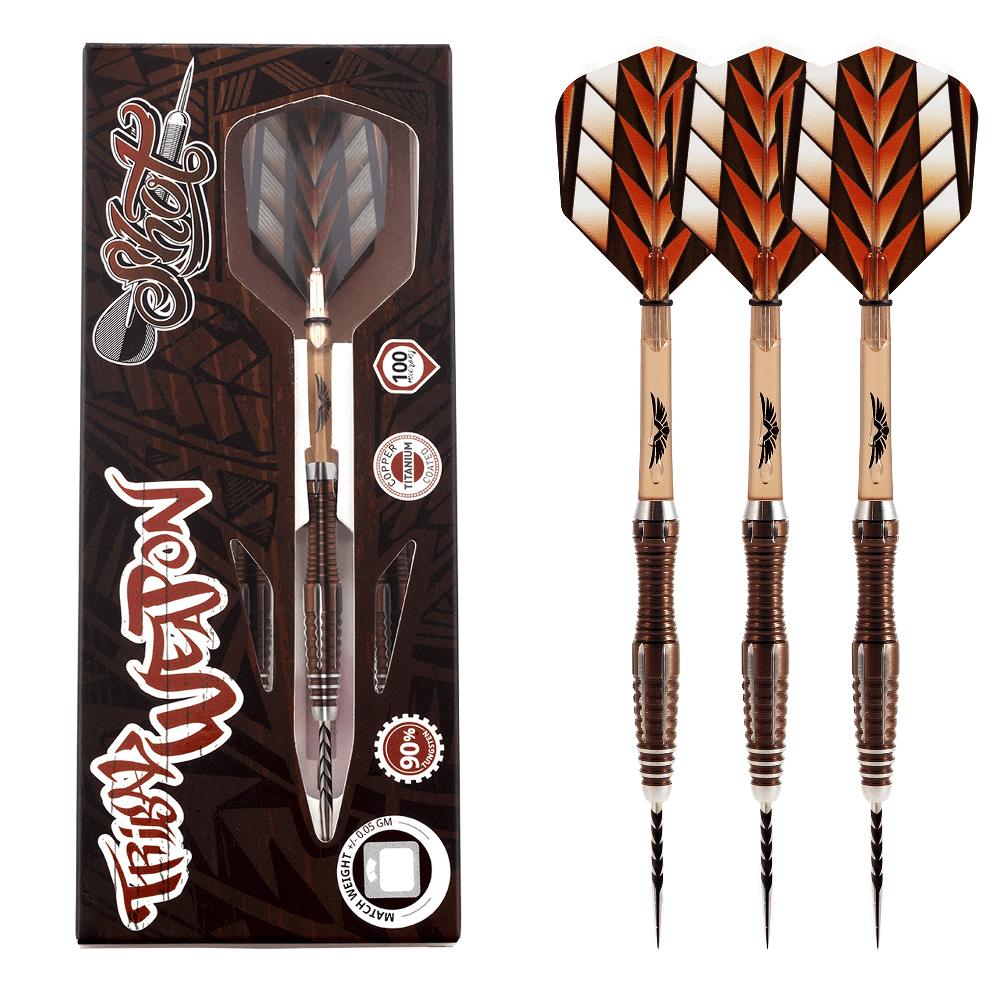 Tribal Weapon 1 Series - 90% Tungsten Steel Tip Darts