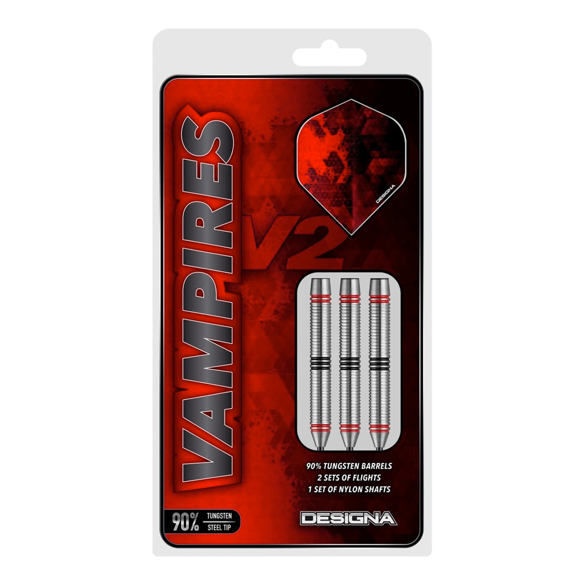 Vampires V2 M4 - 90% Tungsten Steel Tip Darts