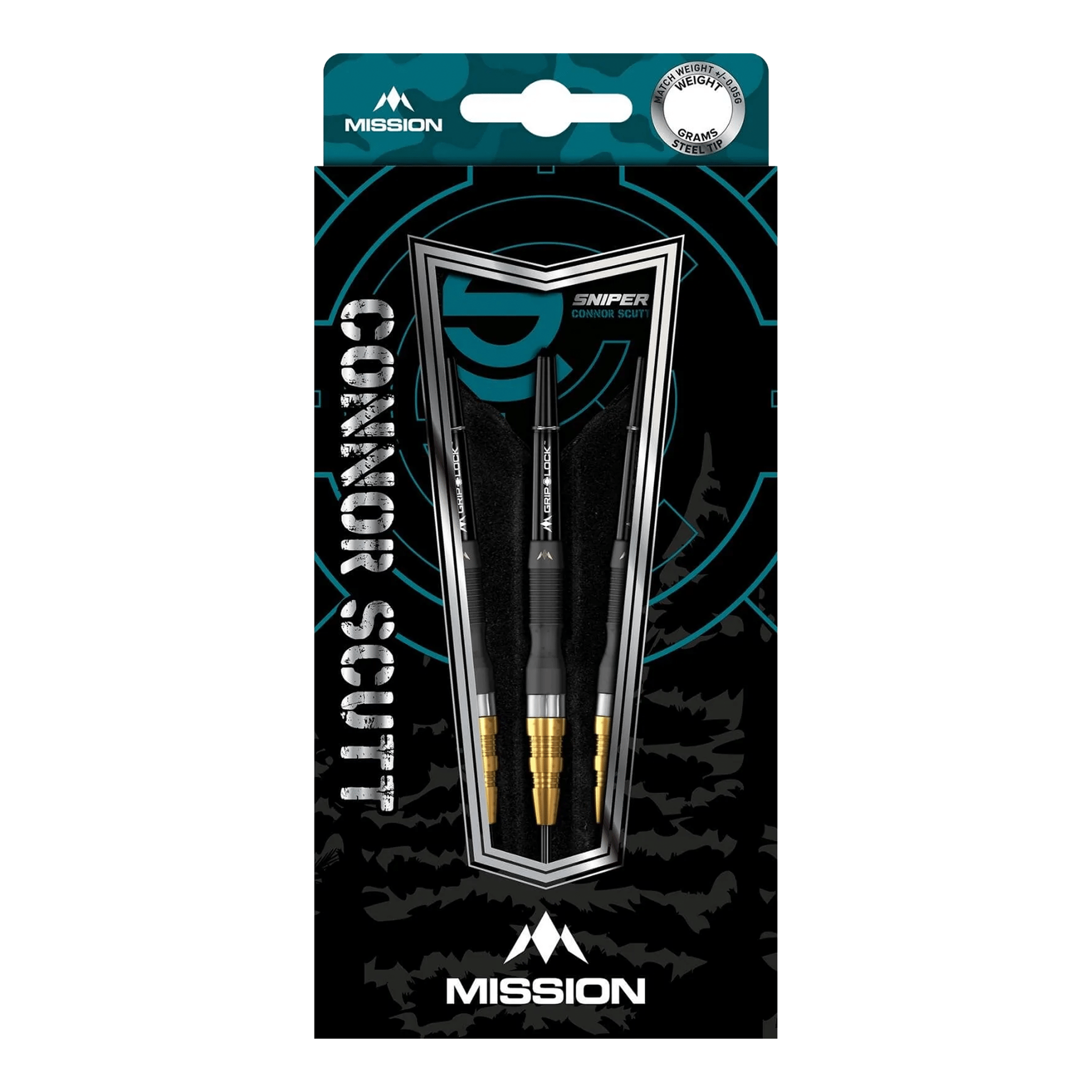 Connor Scutt Sniper - 95% Tungsten Steel Tip Darts