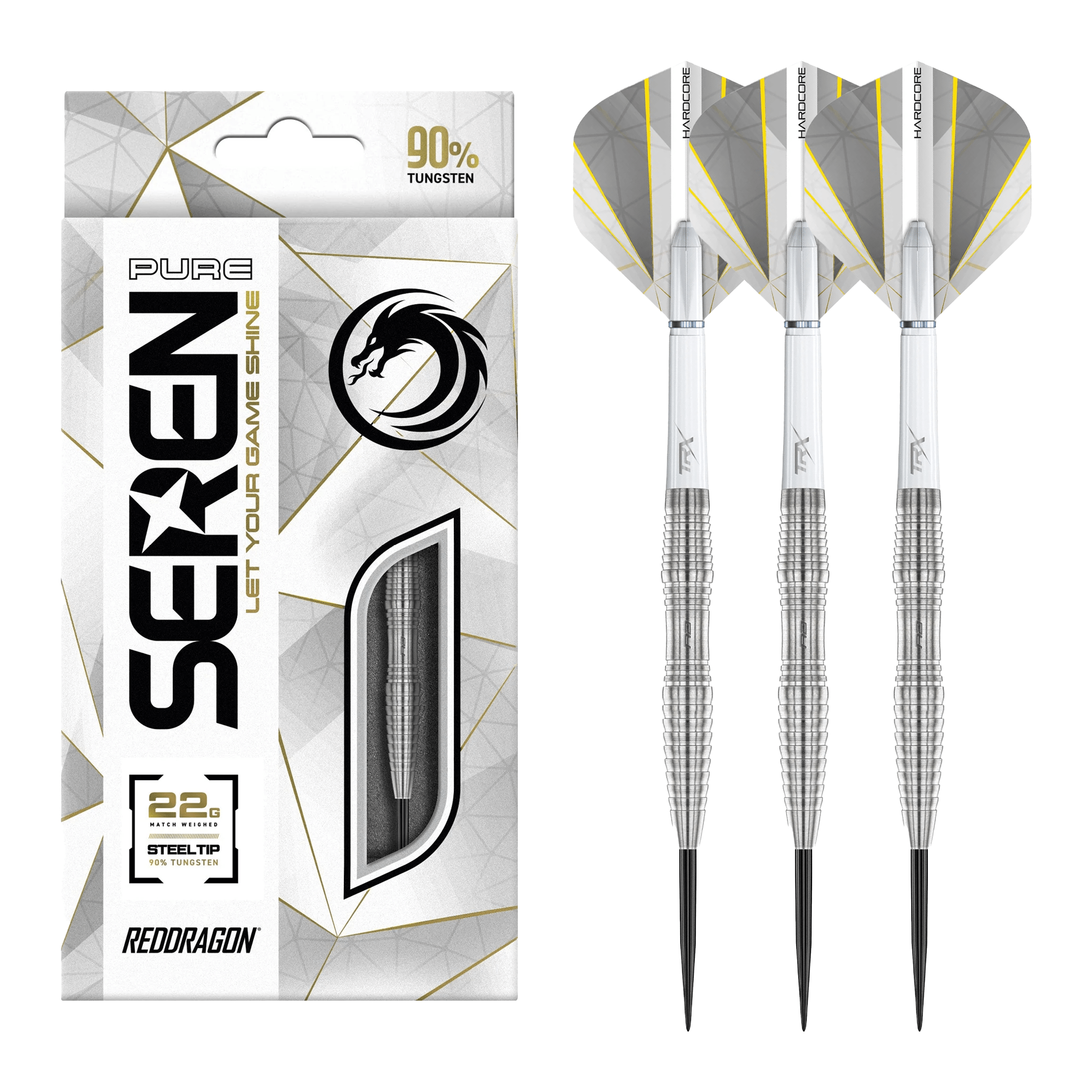 Seren 3 Pure - 90% Tungsten Steel Tip Darts