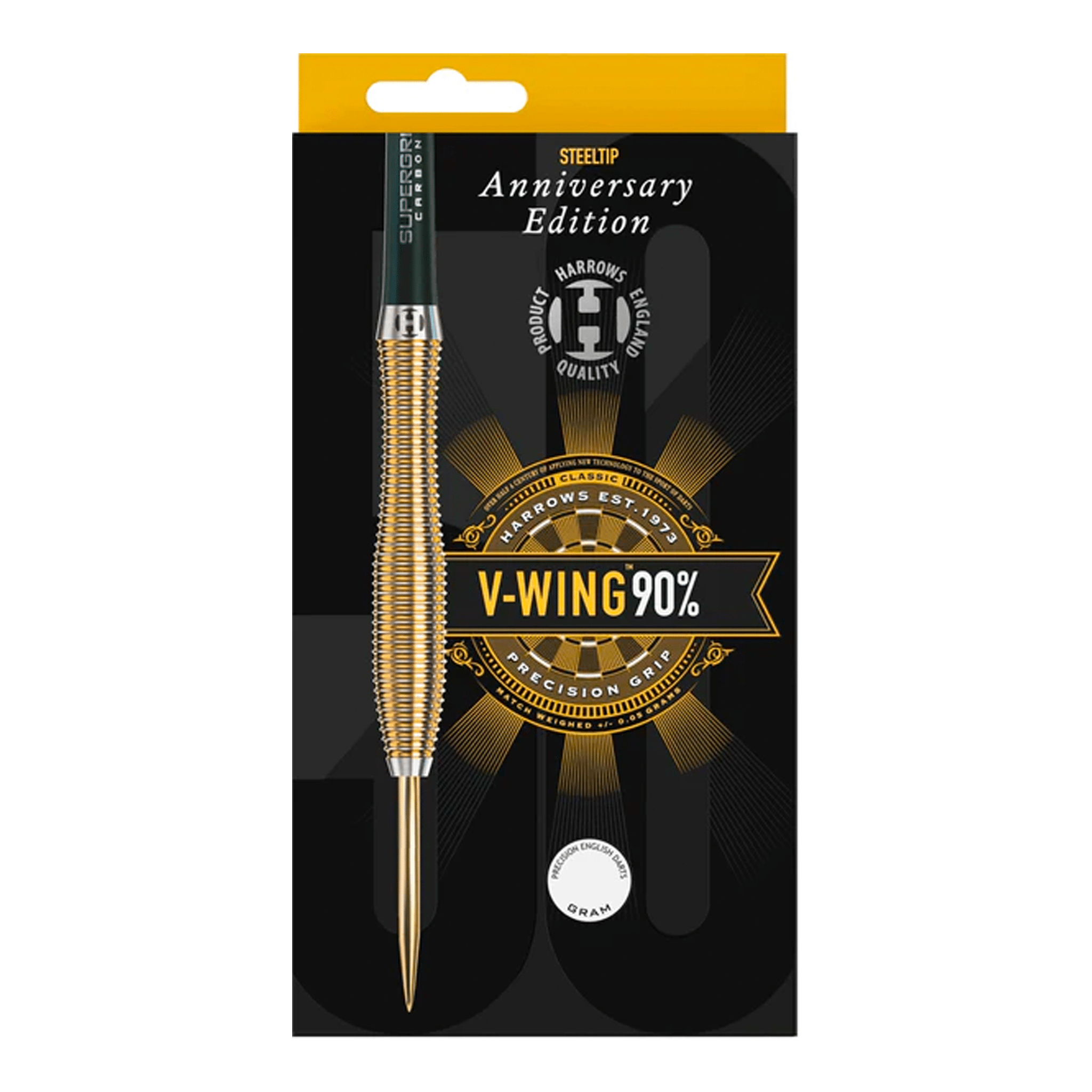 V-Wing Gold Titanium Anniversary Edition - 90% Tungsten Steel Tip Darts