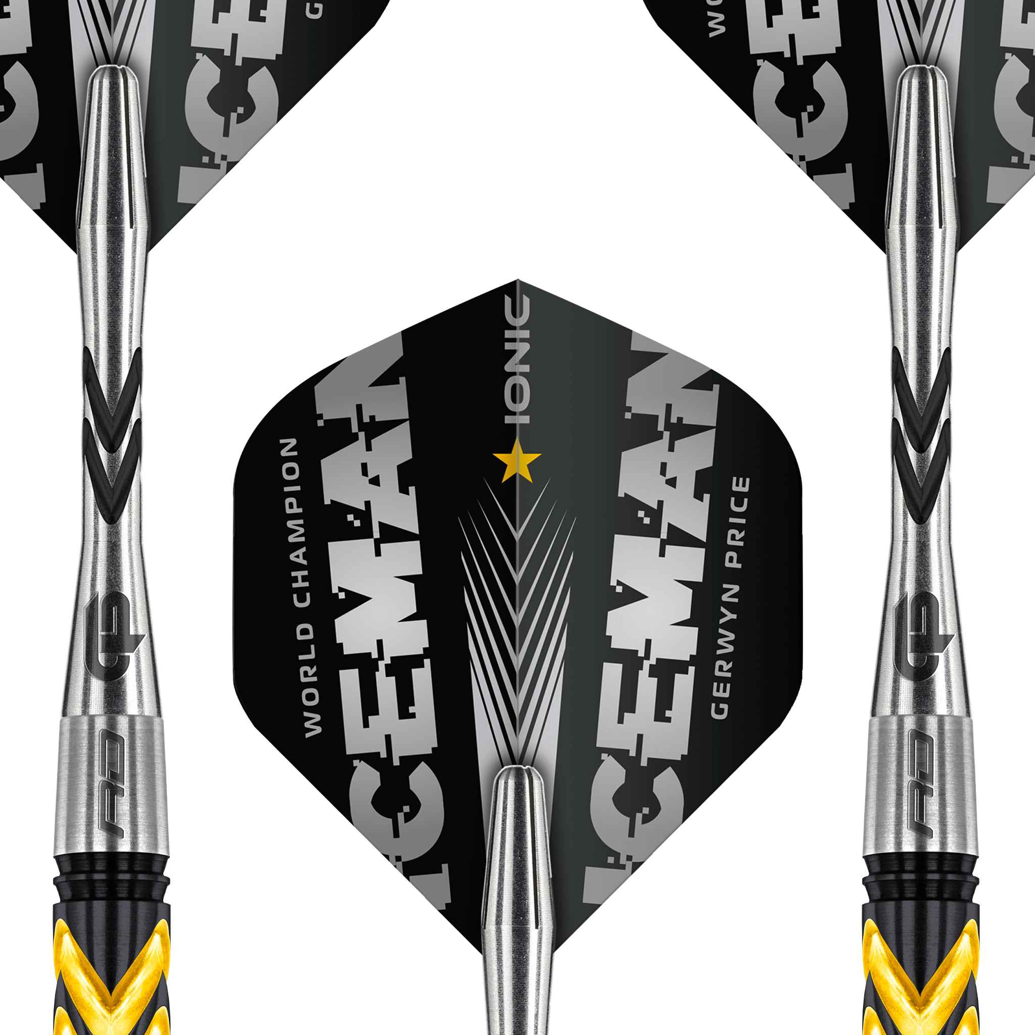 Gerwyn Price Thunder Special Edition - 90% Tungsten Steel Tip Darts