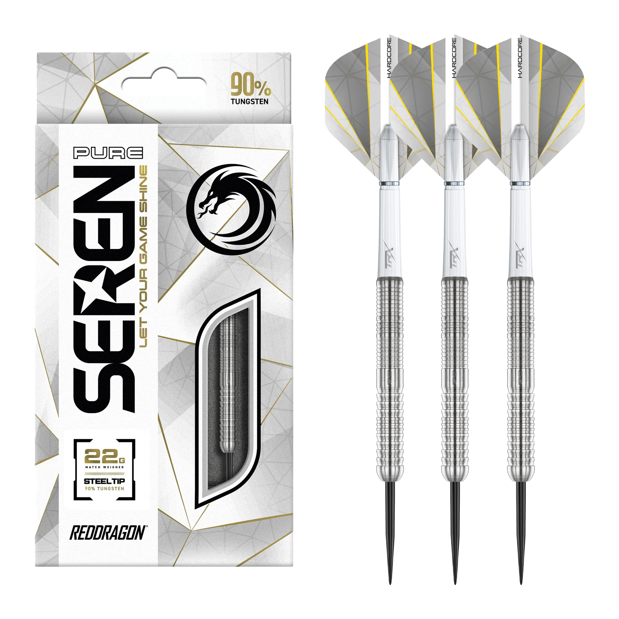 Seren 1 Pure - 90% Tungsten Steel Tip Darts