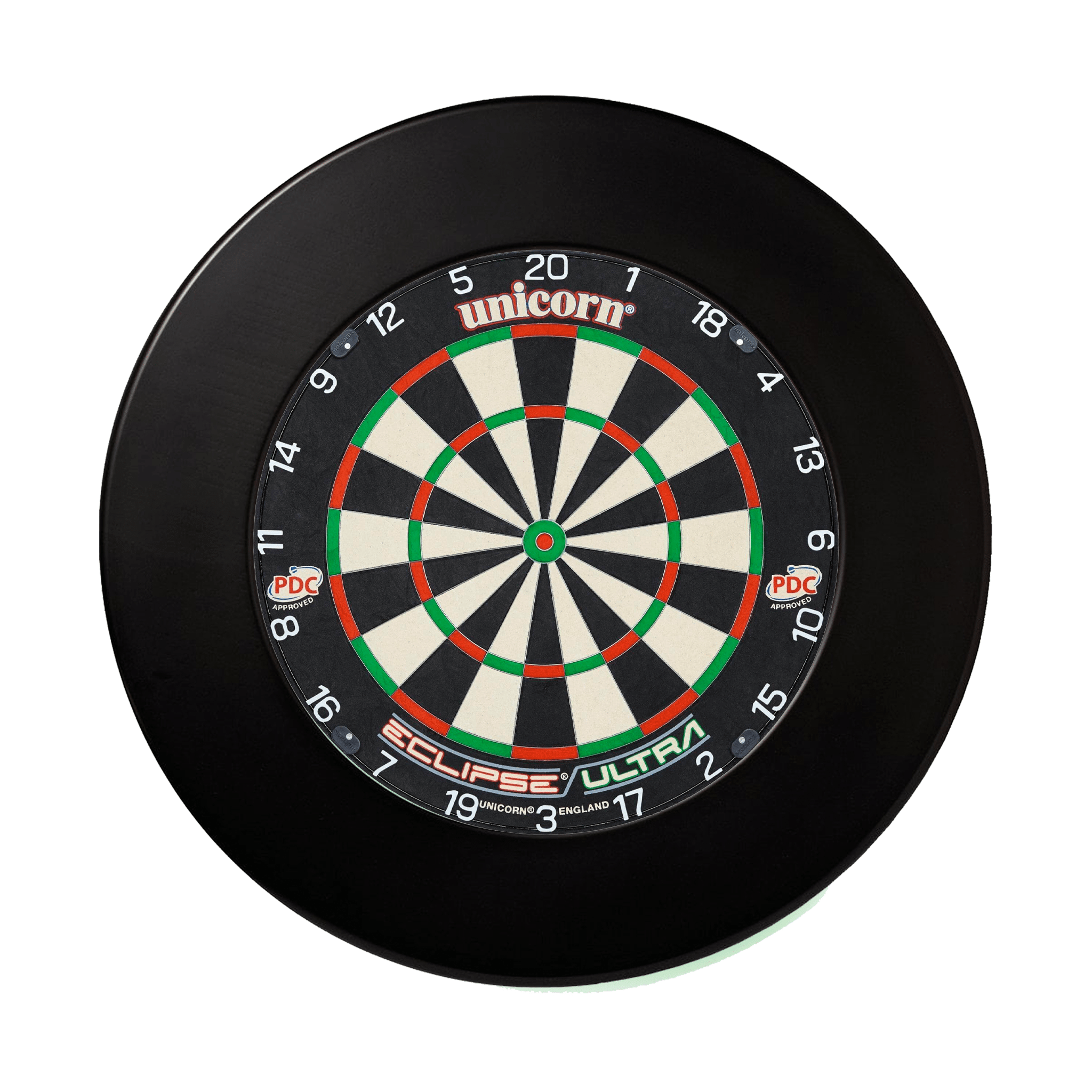 Eclipse Ultra Dartboard & Professional Surround Bundle