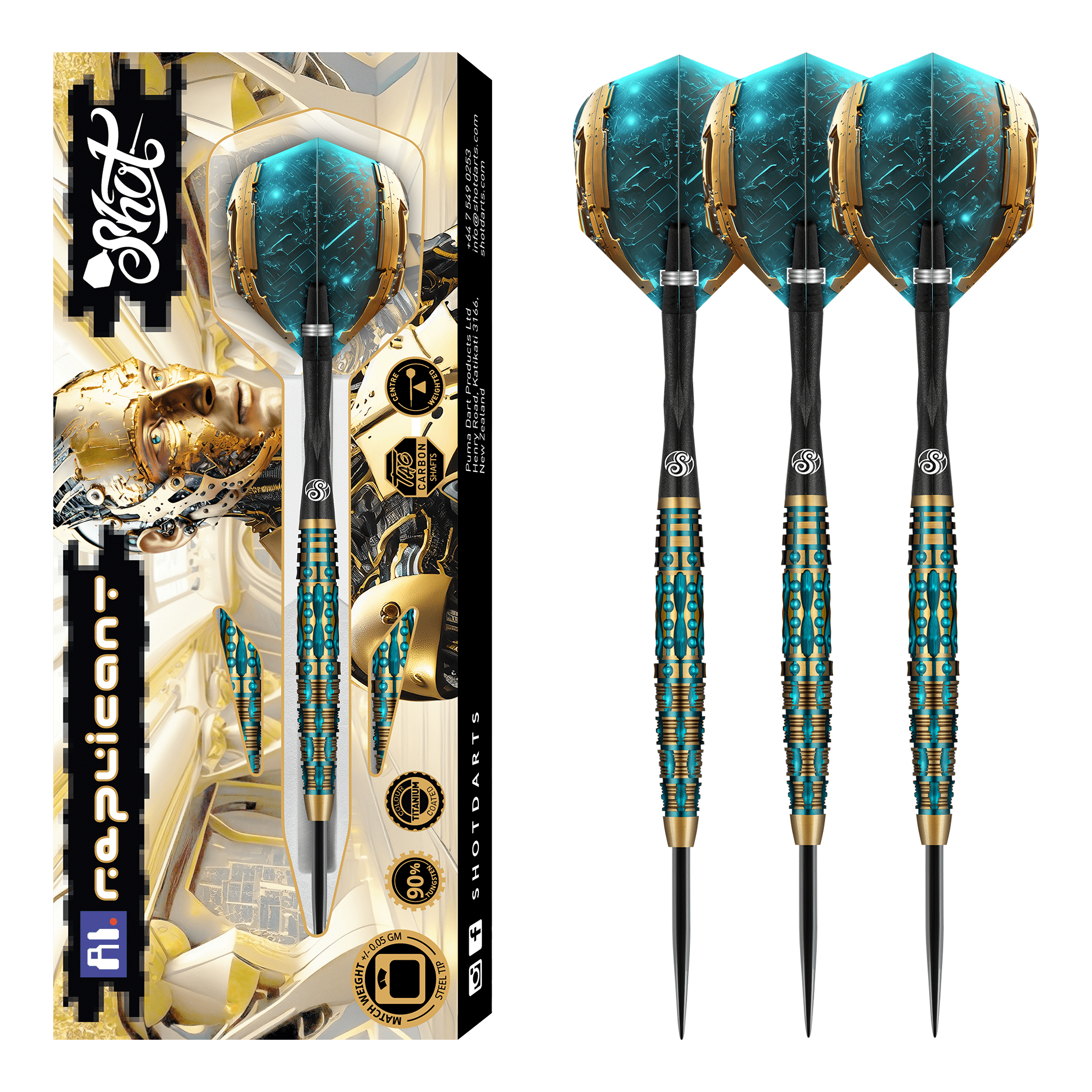 AI Replicant - 90% Tungsten Steel Tip Darts