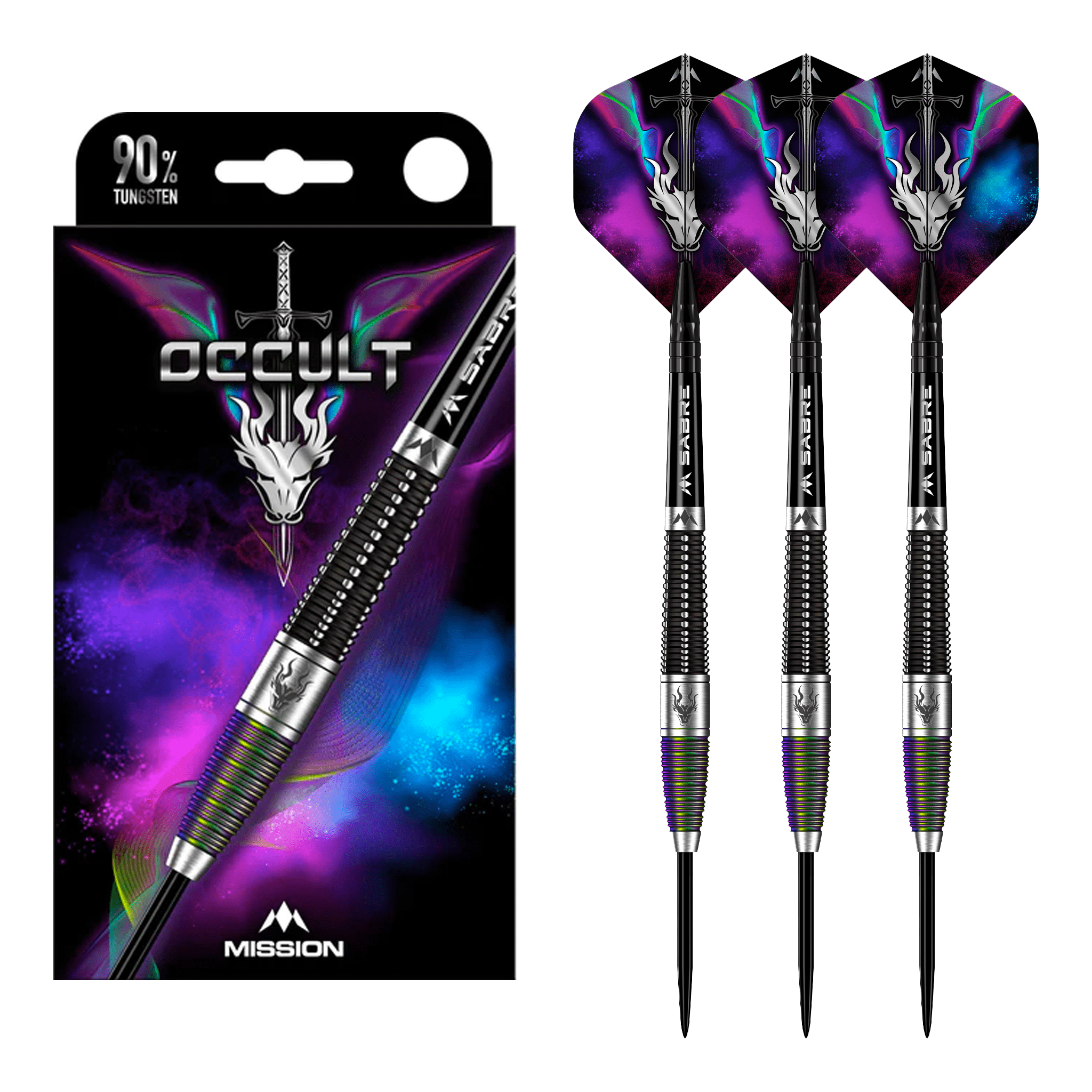 Occult - 90% Tungsten Steel Tip Darts