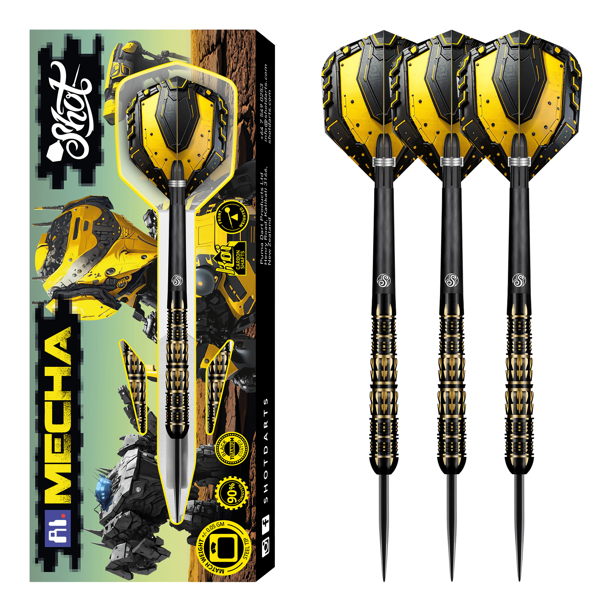 AI Mecha - 90% Tungsten Steel Tip Darts