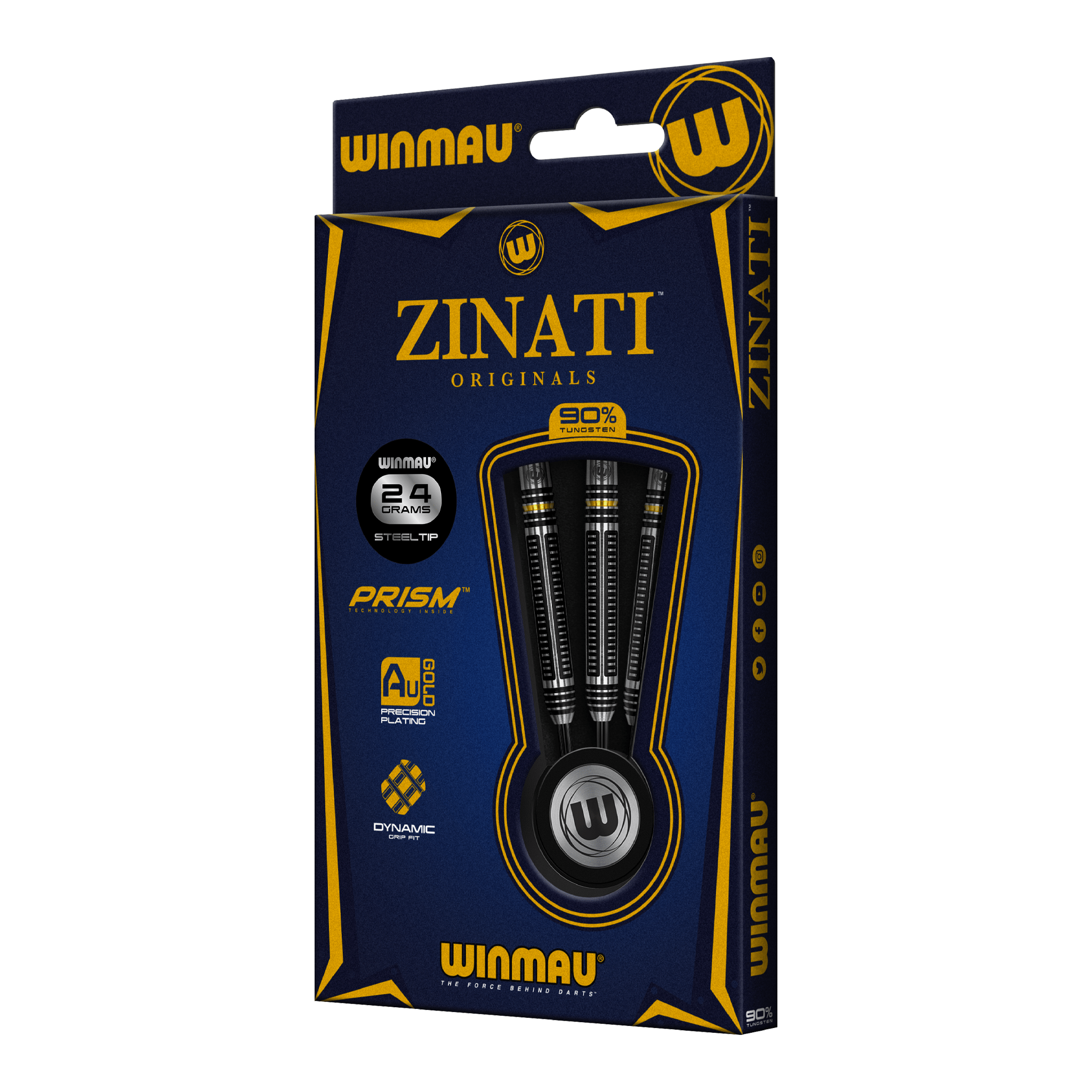 Zinati - 90% Tungsten Steel Tip Darts