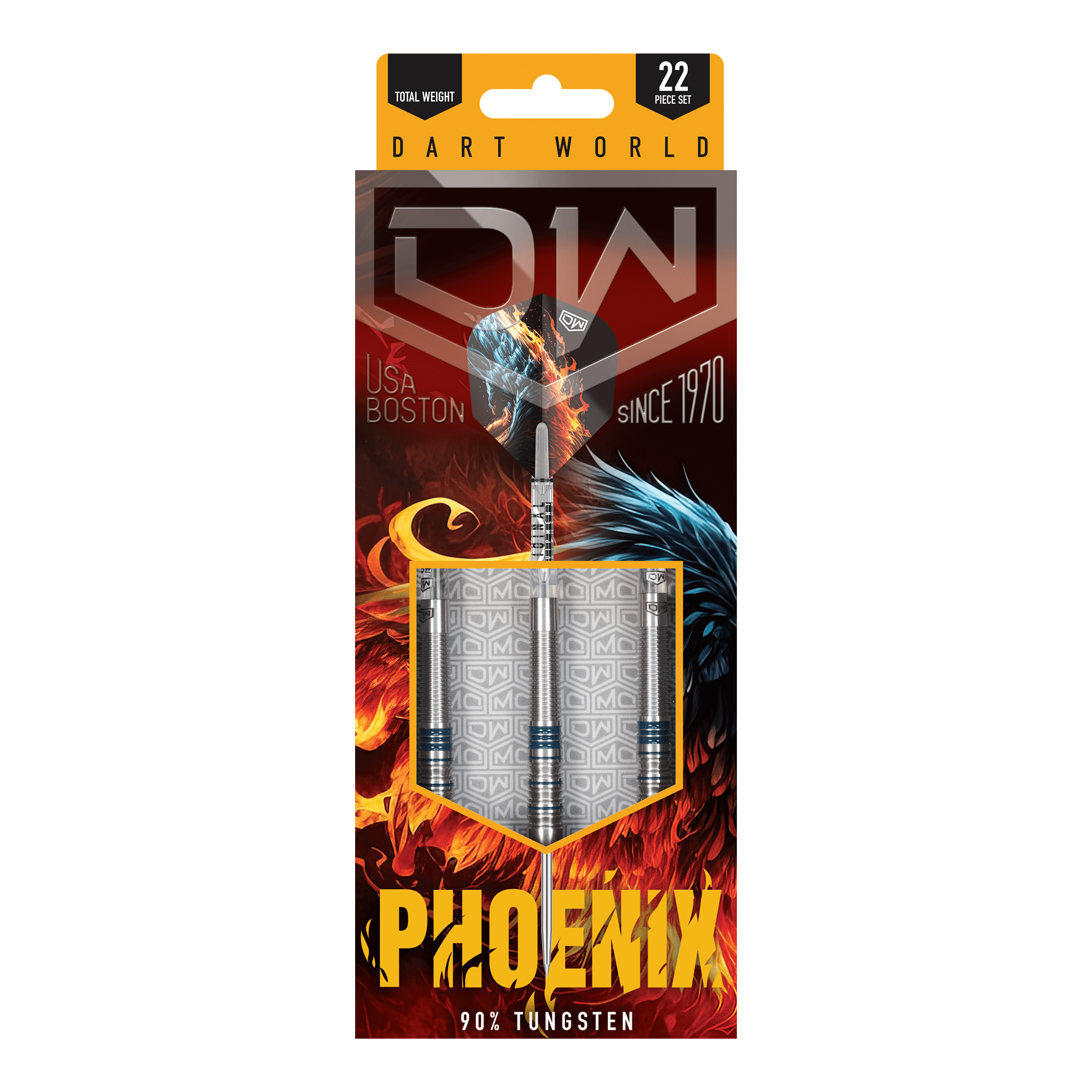 Phoenix - 90% Tungsten Steel Tip Darts