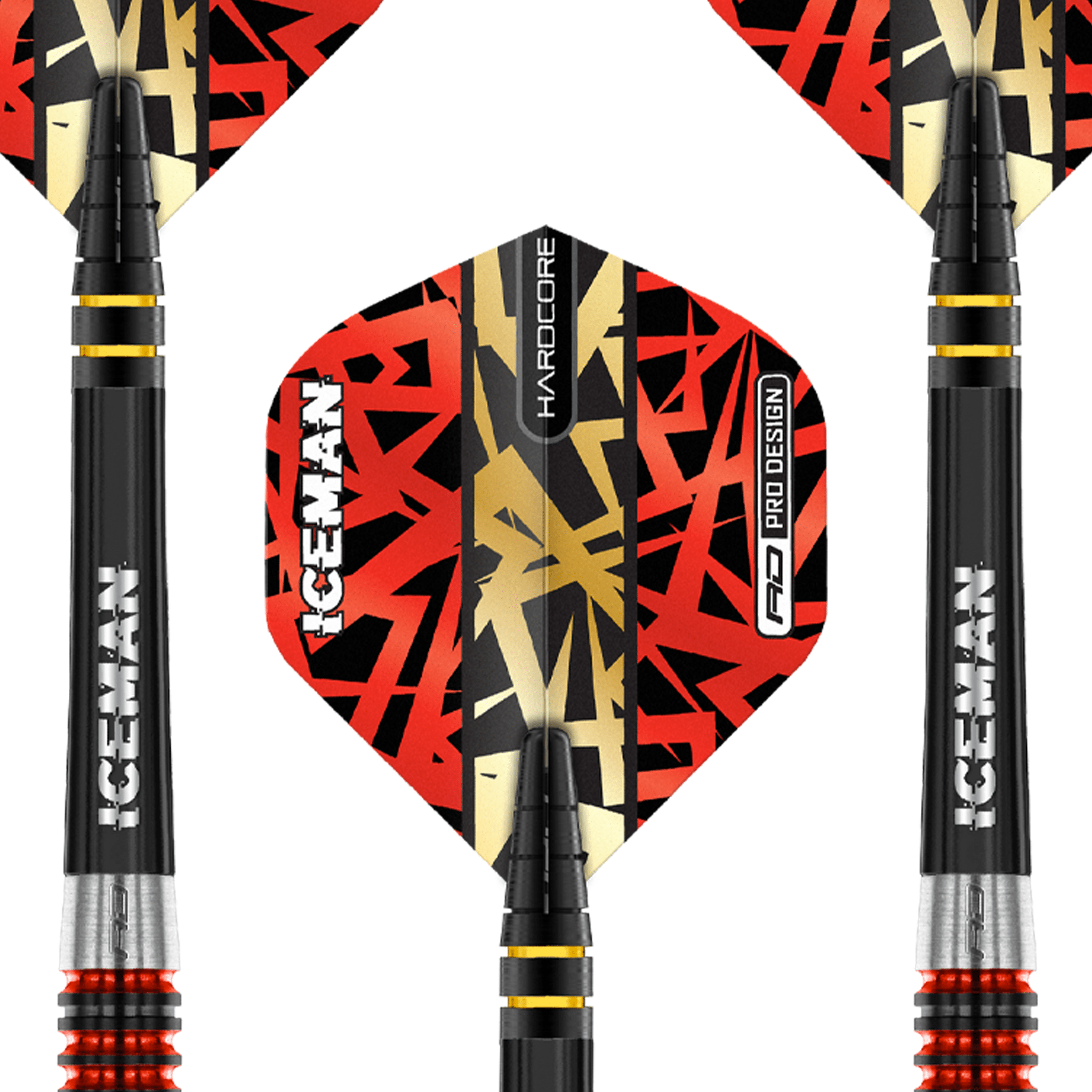 Gerwyn Price Firebird - 90% Tungsten Steel Tip Darts