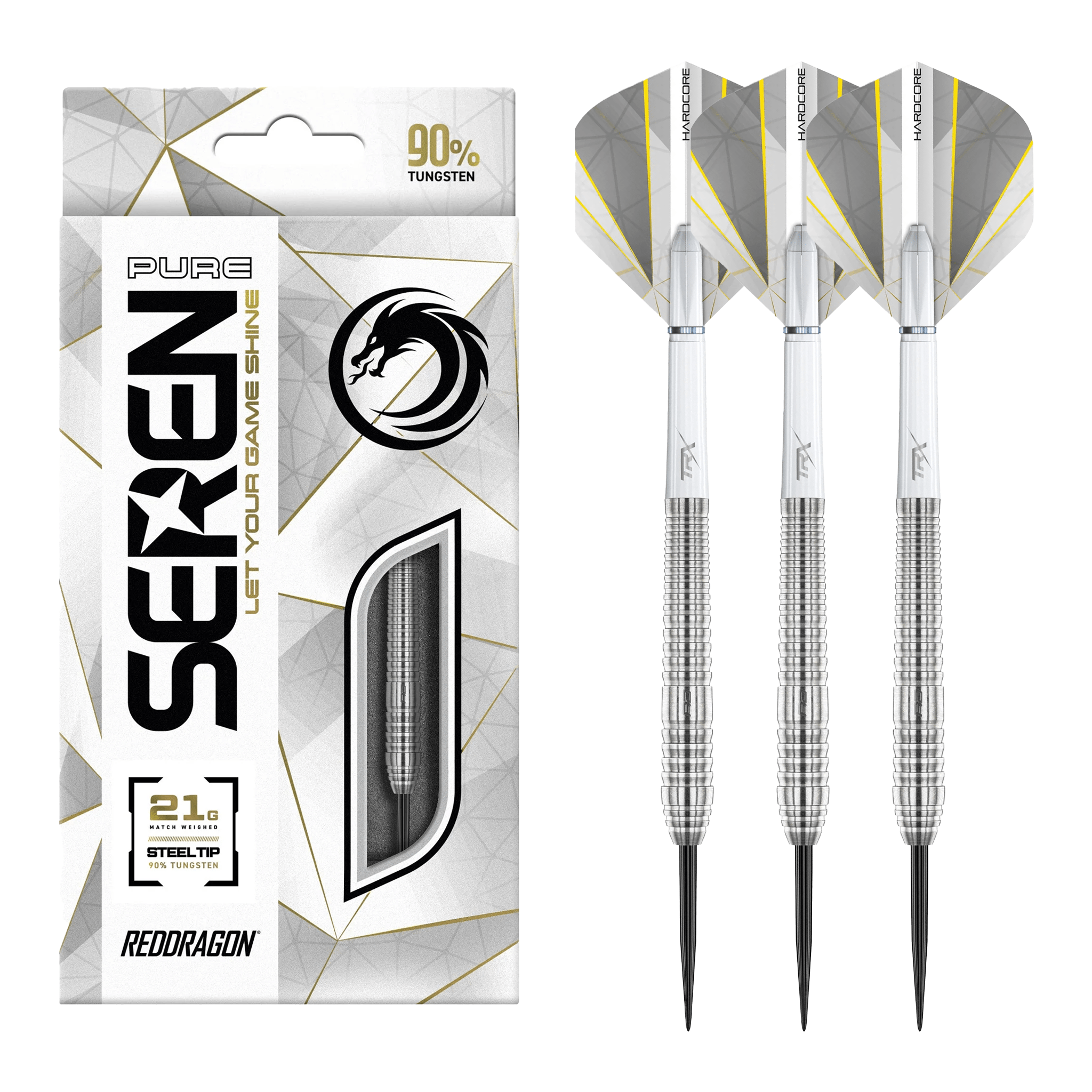 Seren 2 Pure - 90% Tungsten Steel Tip Darts