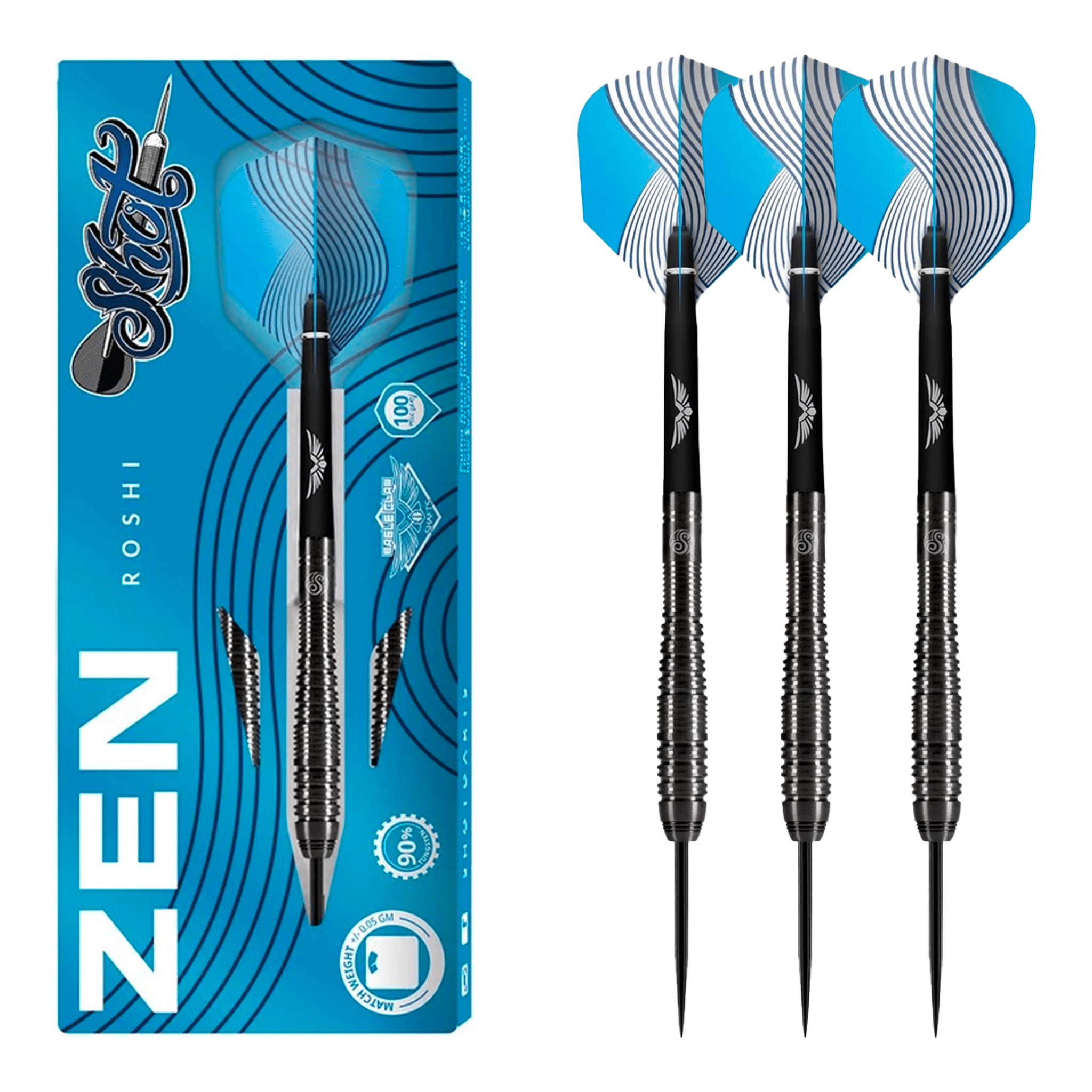 Zen Roshi - 90% Tungsten Steel Tip Darts
