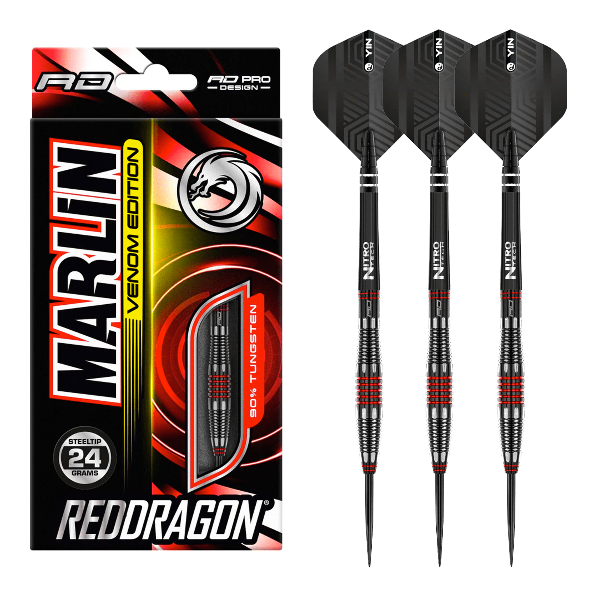 Marlin Venom - 90% Tungsten Steel Tip Darts