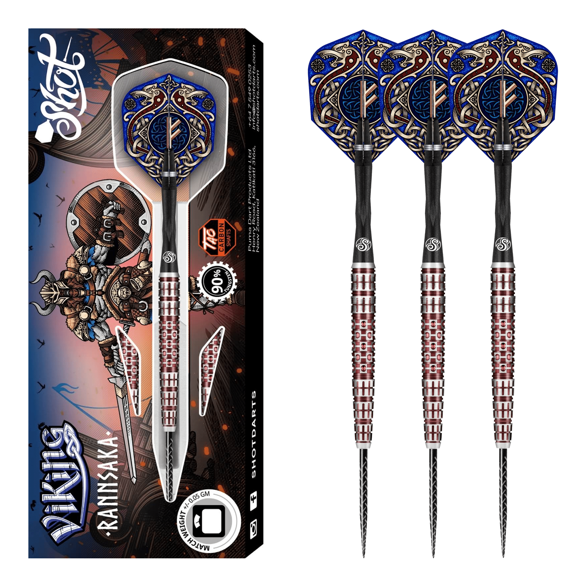 Viking Rannsaka - 90% Tungsten Steel Tip Darts