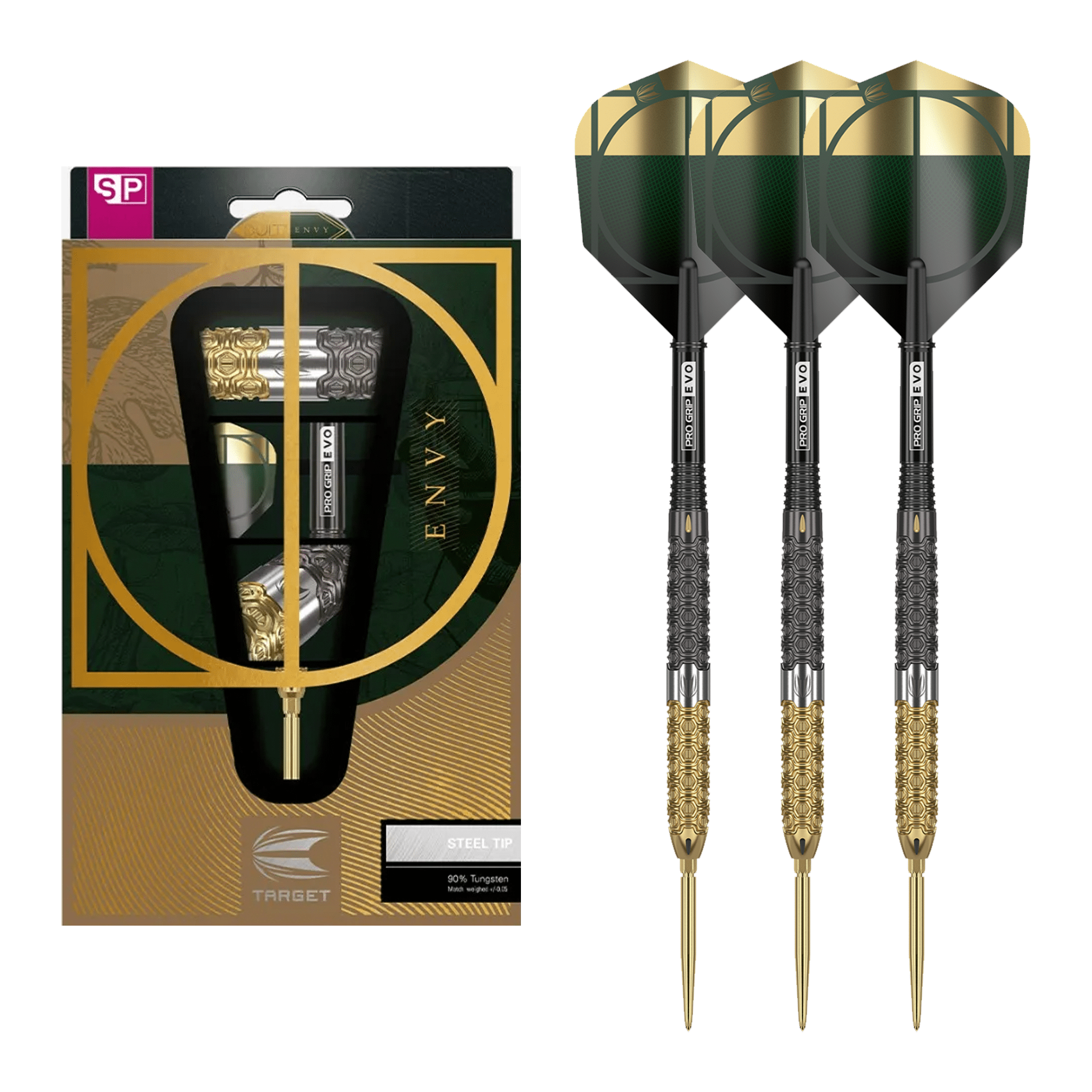 Cult Envy 03 Swiss Point - 90% Tungsten Steel Tip Darts