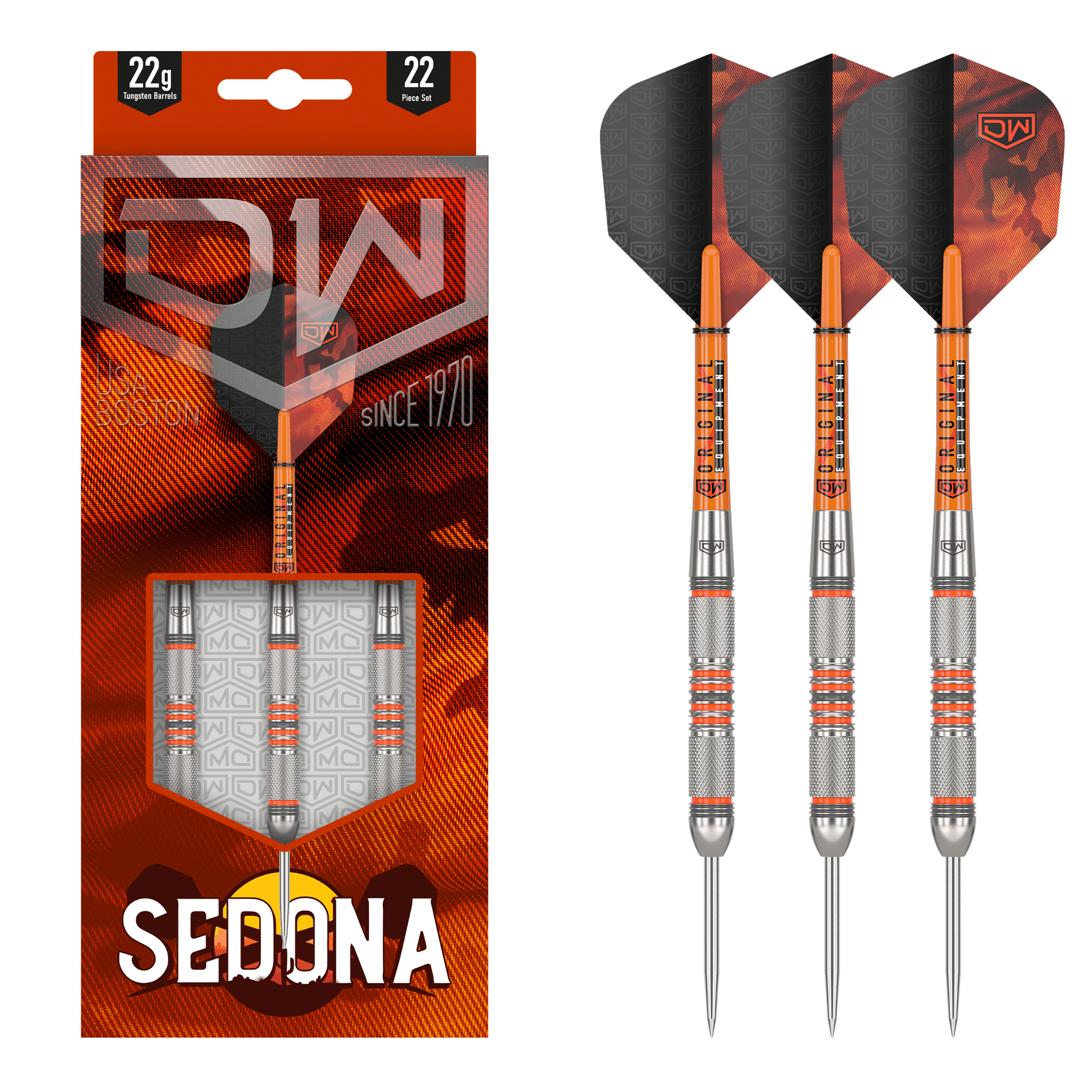 Sedona - 80% Tungsten Steel Tip Darts