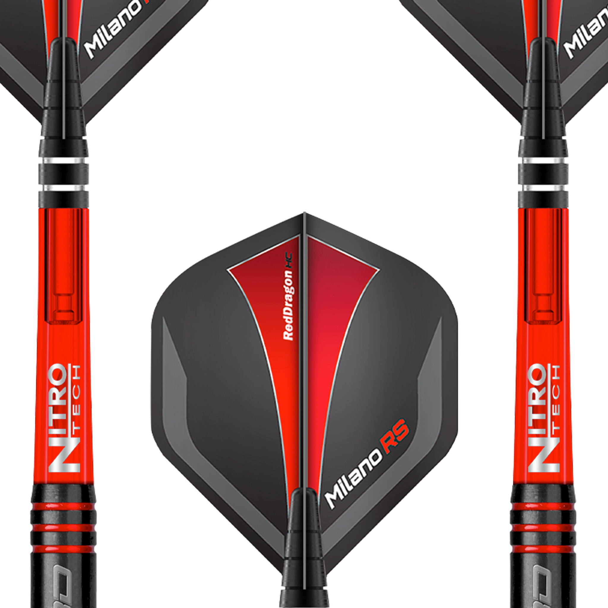 Milano RS 2 - 90% Tungsten Steel Tip Darts