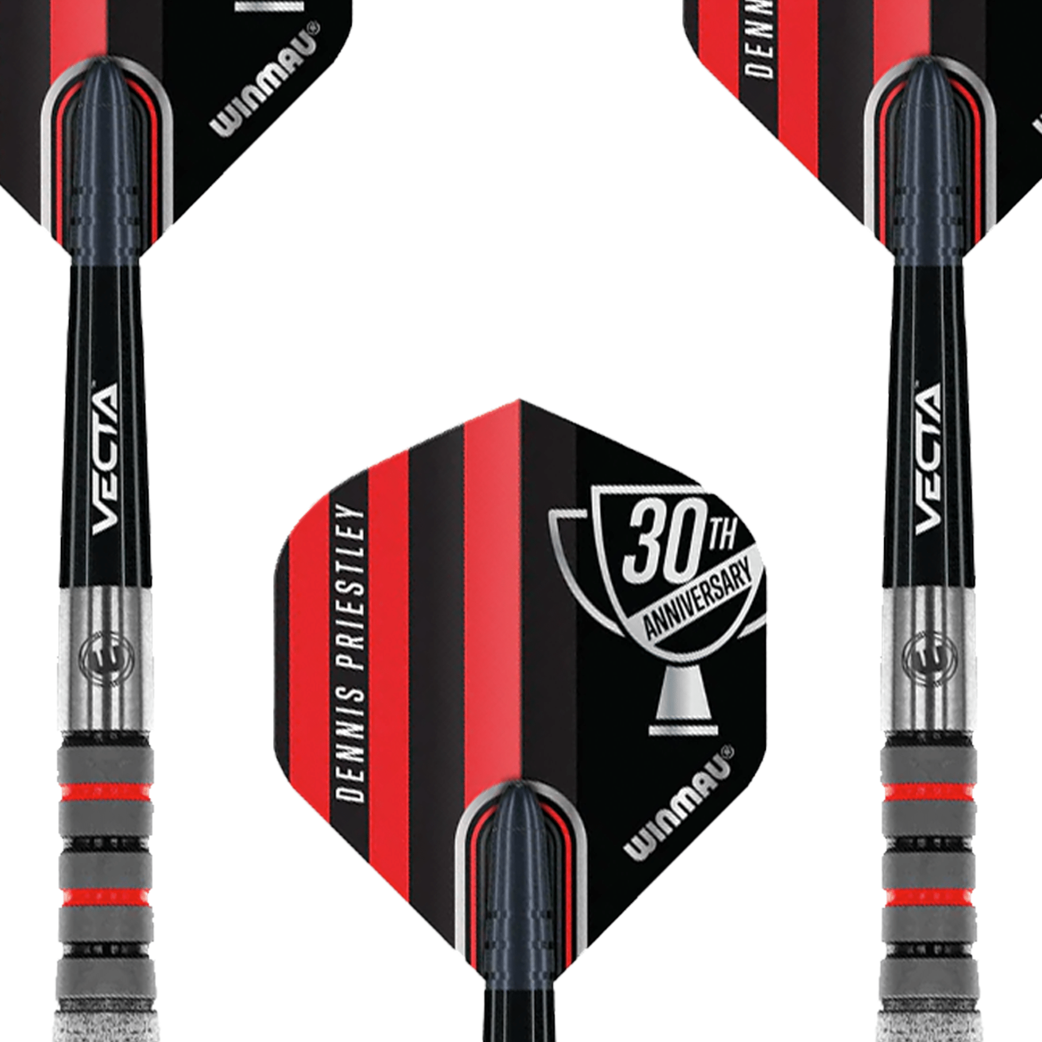 Dennis Priestley Diamond 3-Zero - 90% Tungsten Steel Tip Darts